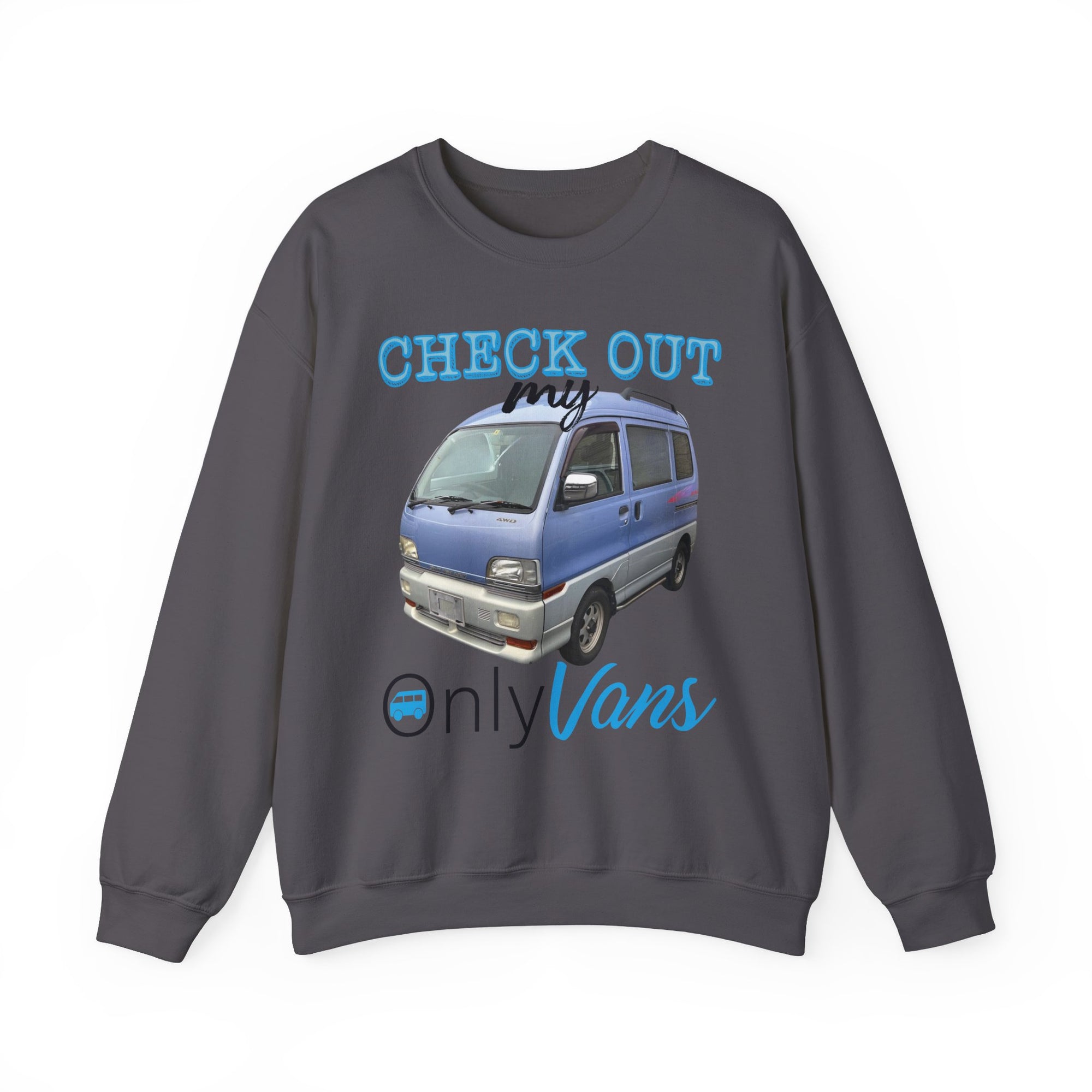 Check Out My Only Kei Van TShirt Unisex Heavy Blend™ Crewneck Sweatshirt