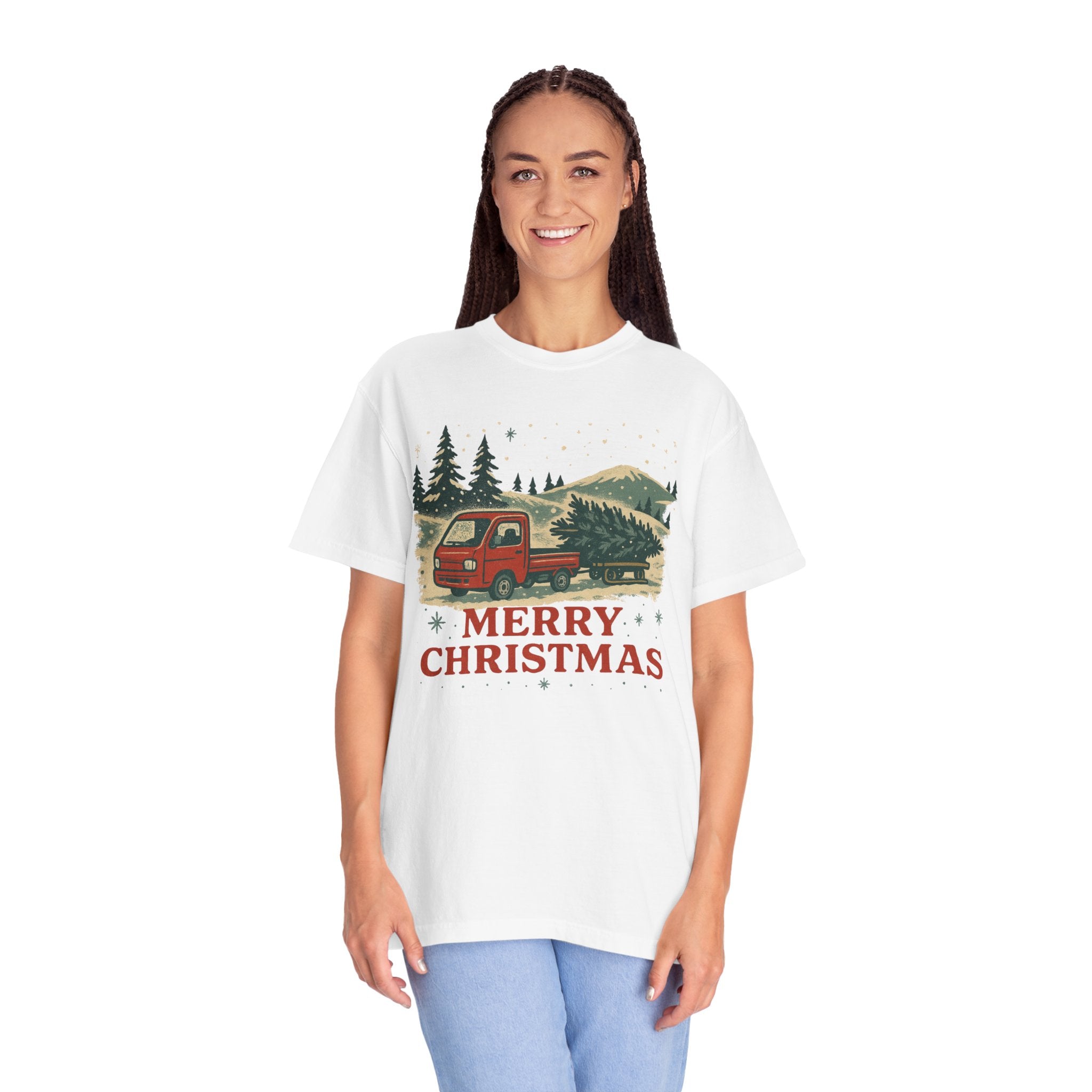 Merry Christmas Vintage Kei Truck T-Shirt