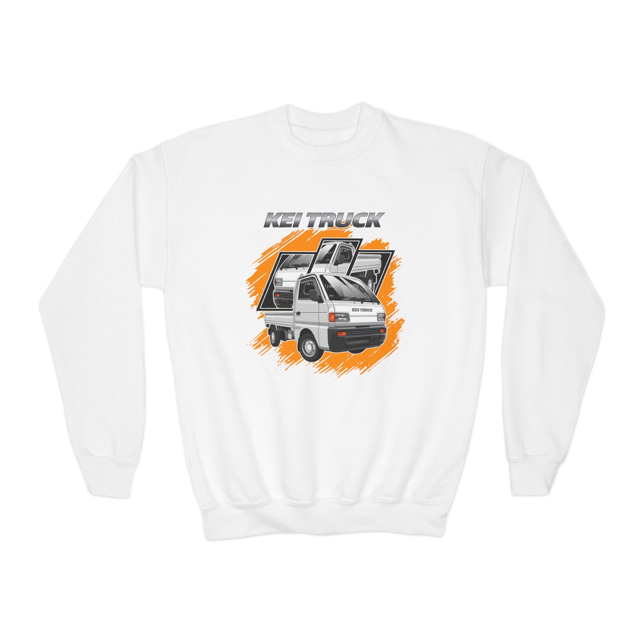 Kids Kei Truck Crewneck Sweatshirt
