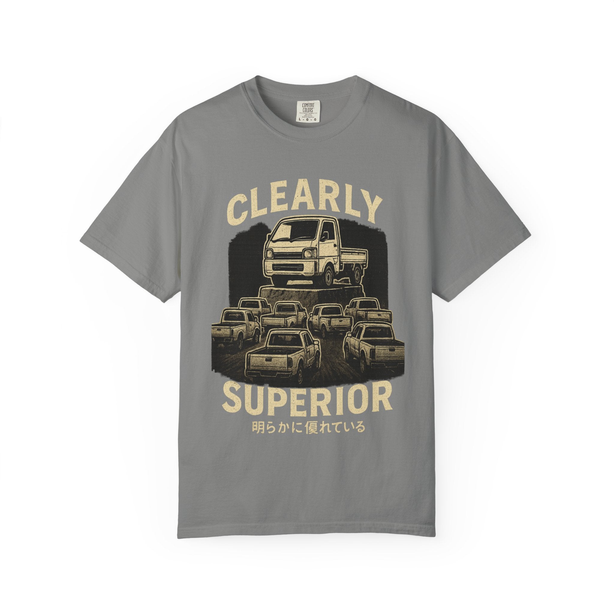 Clearly Superior Kei Truck T-Shirt — Retro Car Crew Graphic Tee