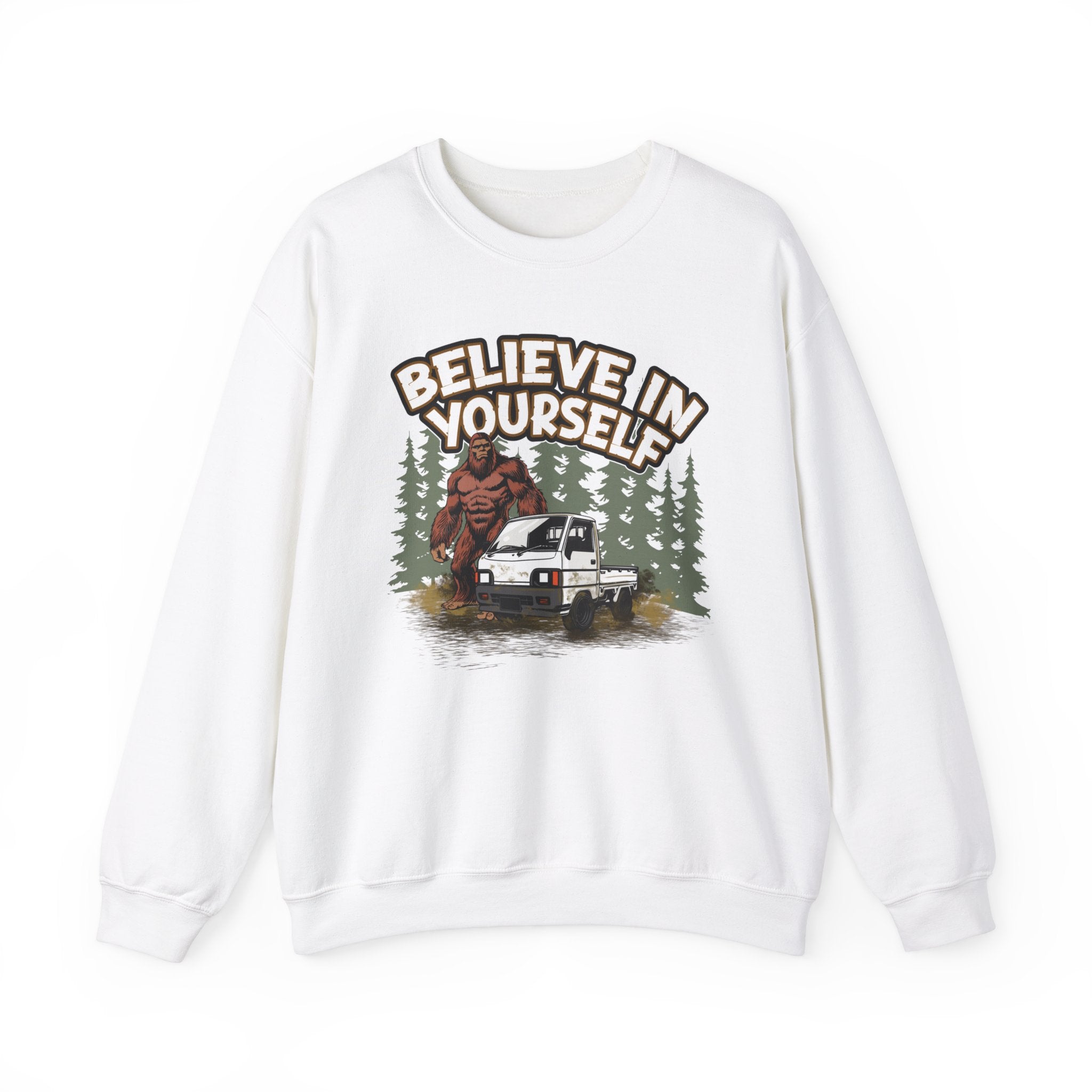 Sasquatch Kei Truck Crewneck Sweatshirt