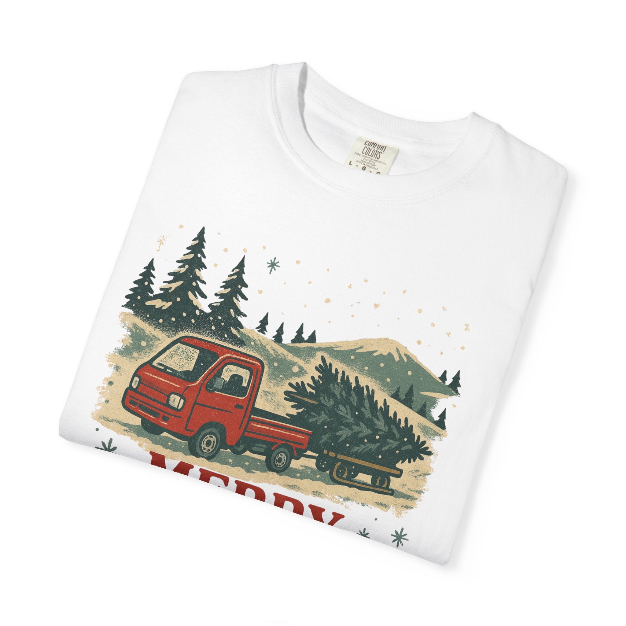 Merry Christmas Vintage Kei Truck T-Shirt
