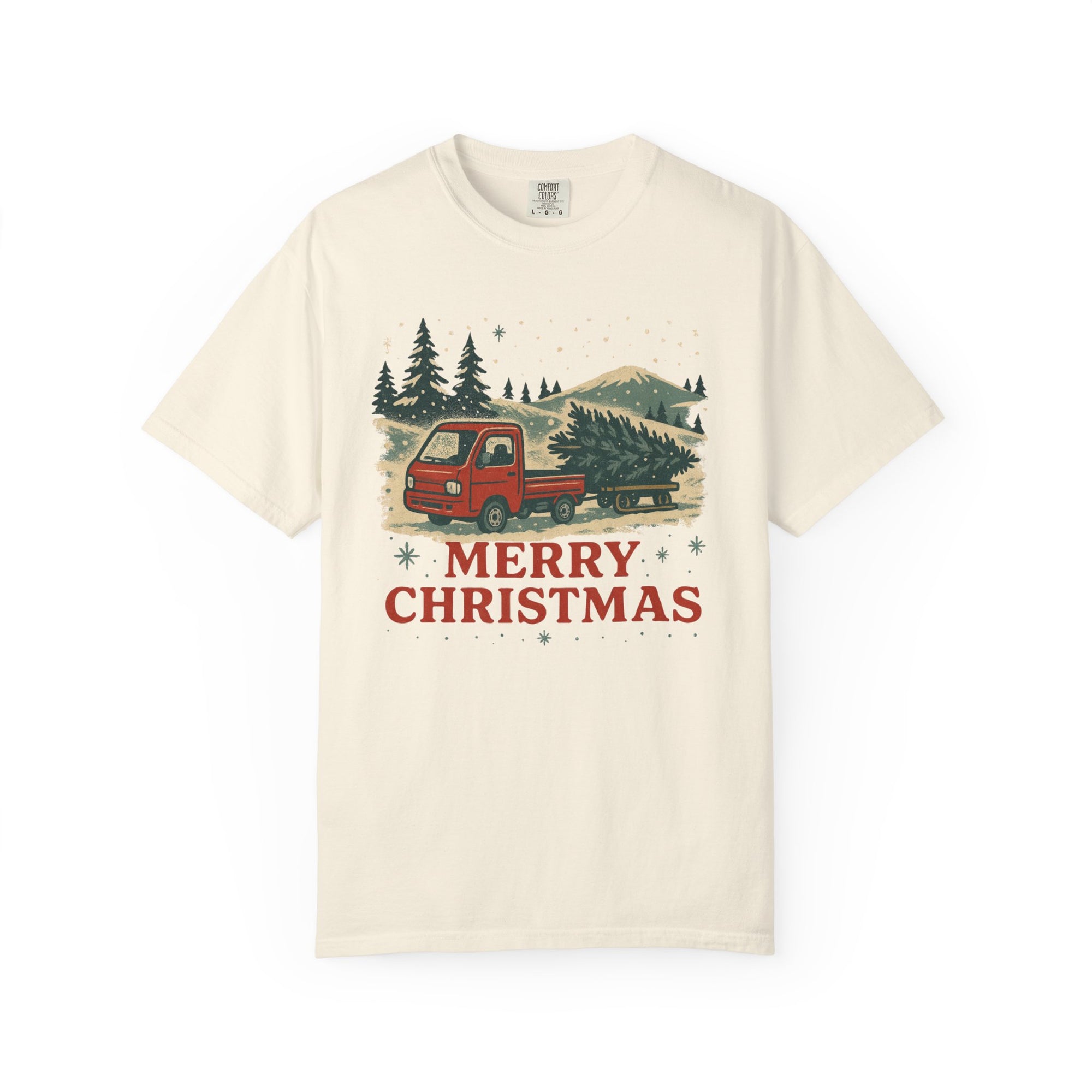 Merry Christmas Vintage Kei Truck T-Shirt