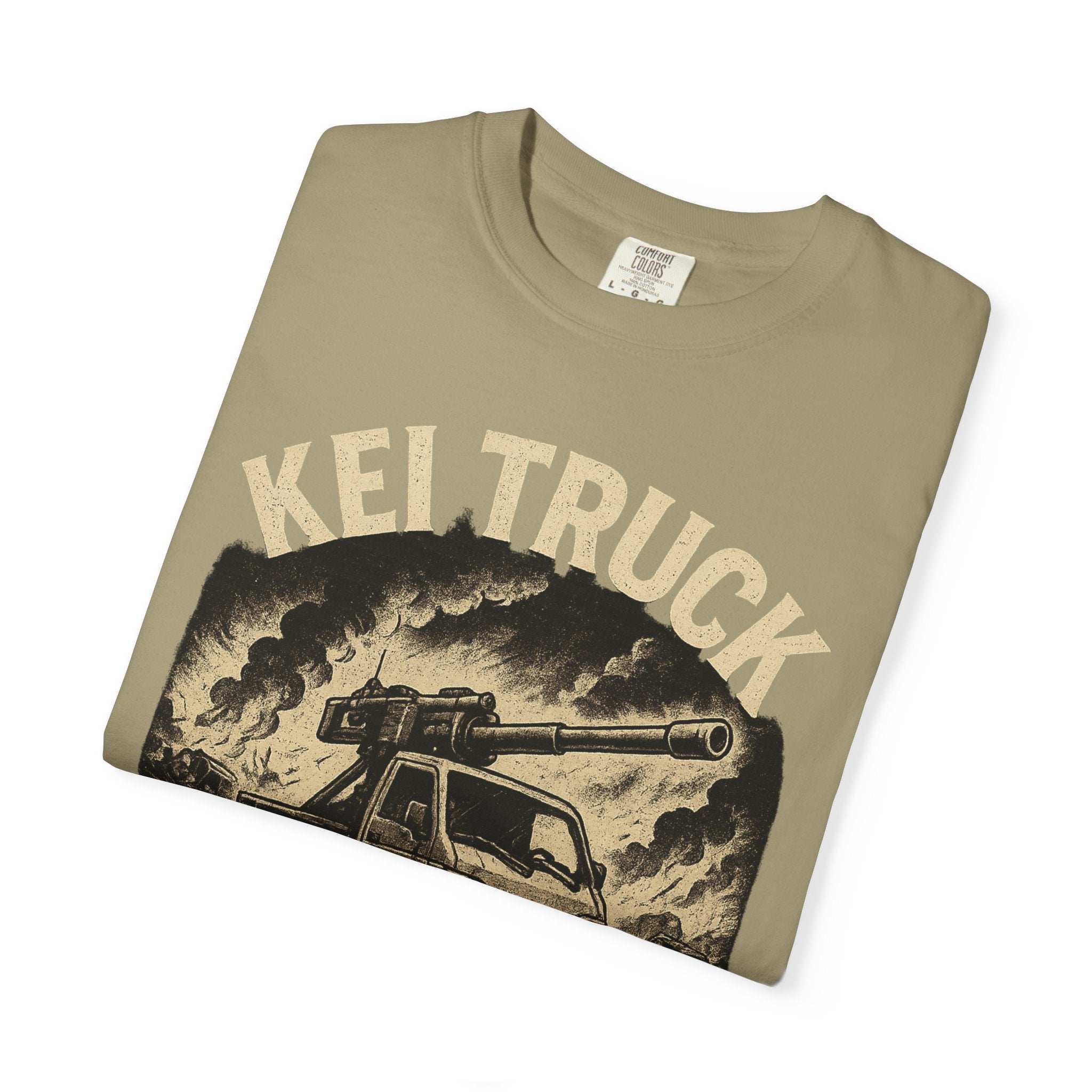 Kei Truck Tough Graphic T-Shirt — Retro Mini Truck Adventure Tee