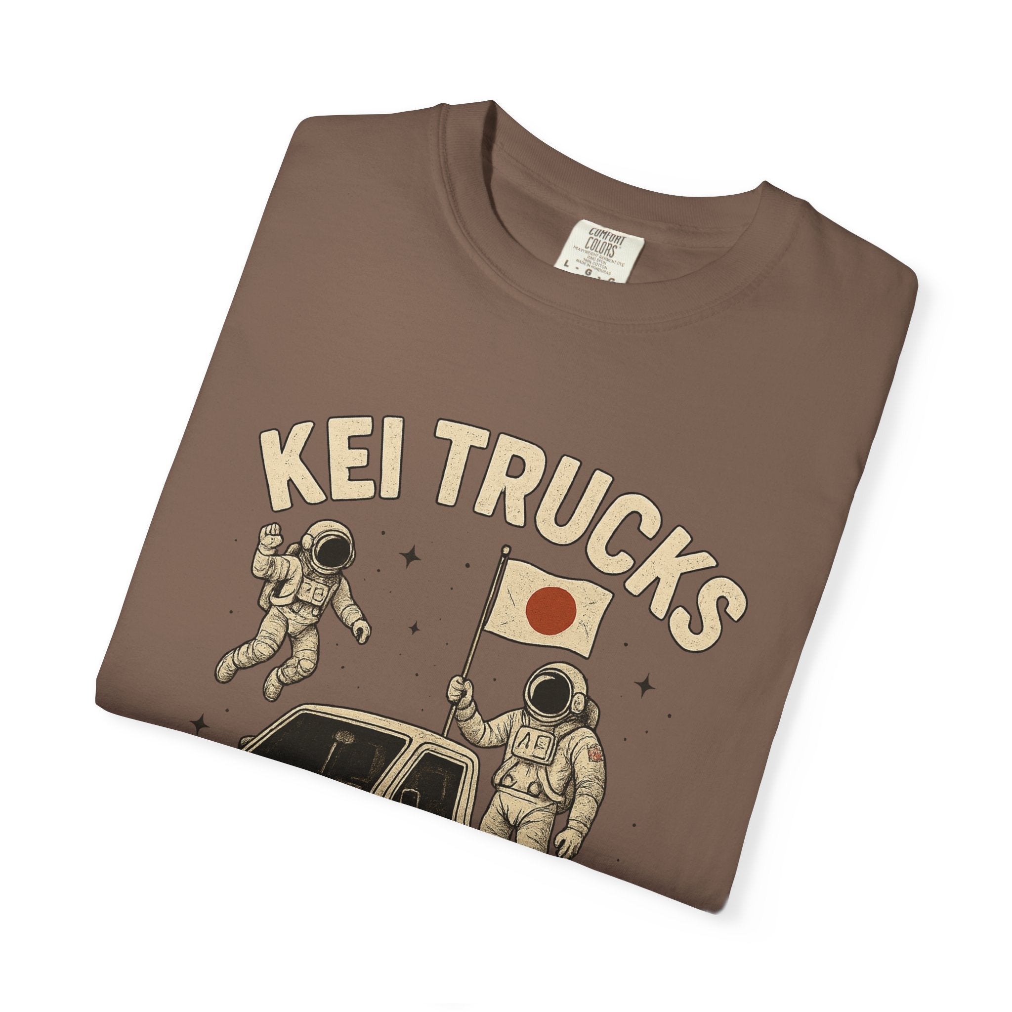 Kei Trucks Go Anywhere T-Shirt — Astronaut Mini Truck Tee