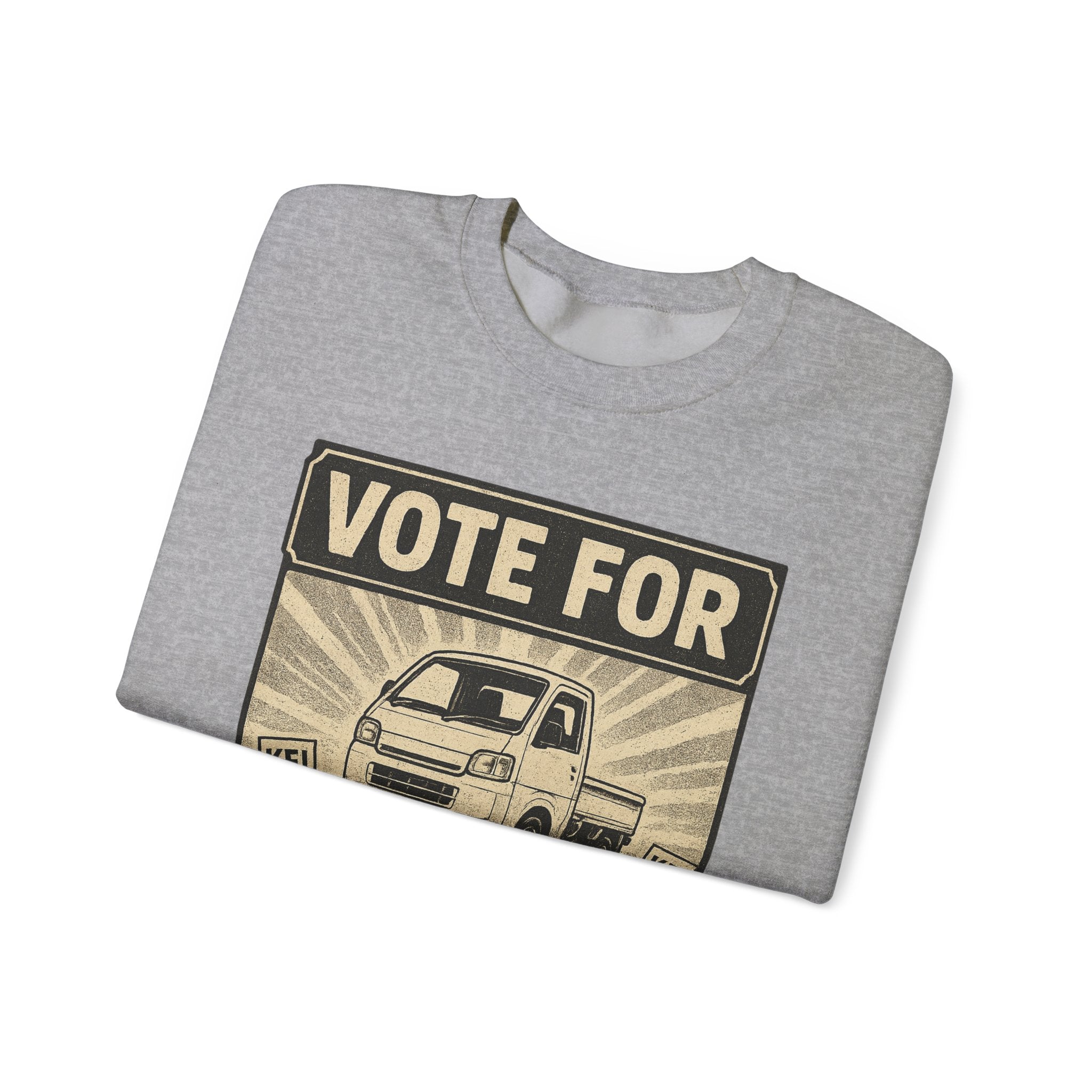 Vote For Kei Trucks Heavy Blend™ Crewneck Sweatshirt