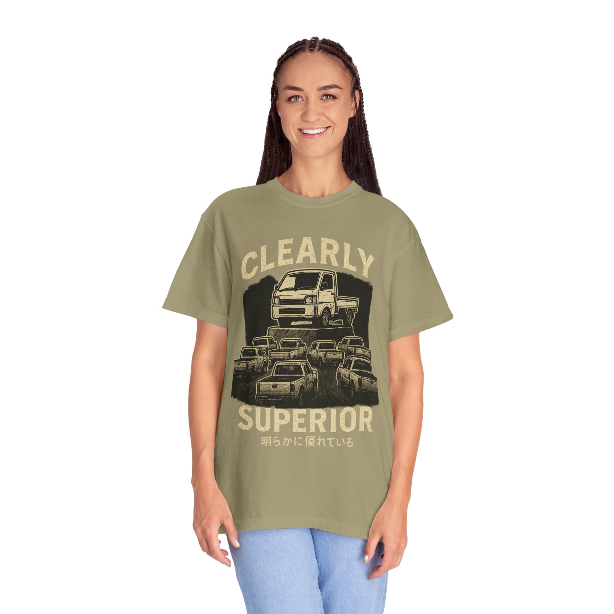 Clearly Superior Kei Truck T-Shirt — Retro Car Crew Graphic Tee