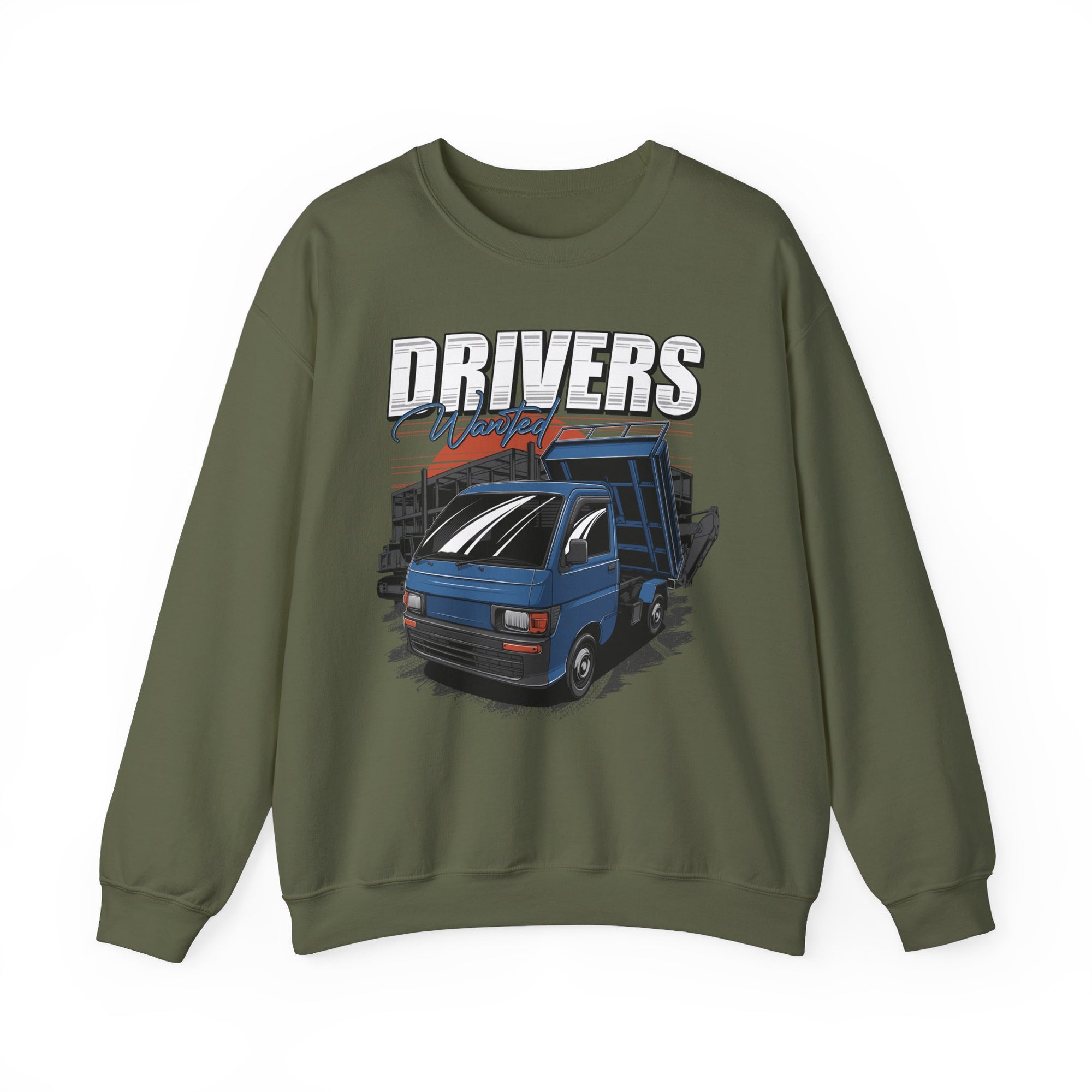 Drivers Wanted Unisex Heavy Blend™ Crewneck Sweatshirt