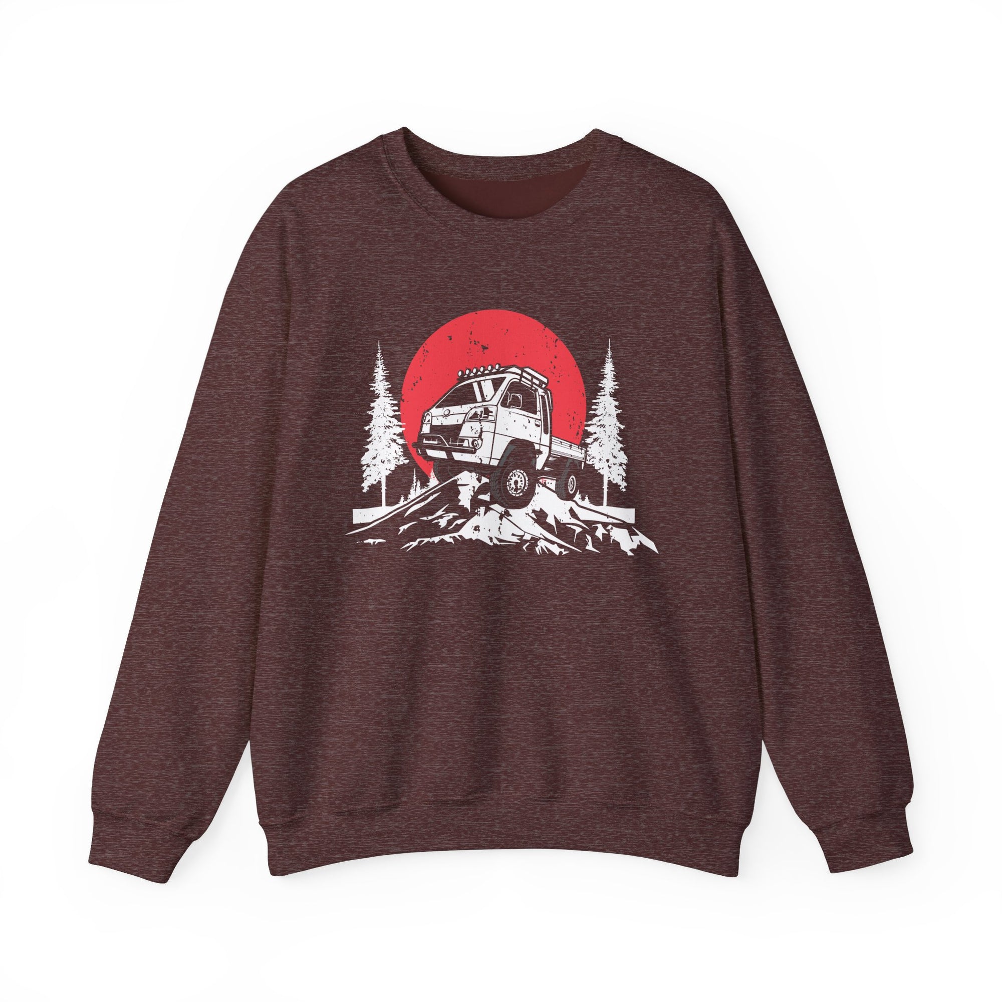 Kei Truck Mountain Crewneck Sweatshirt