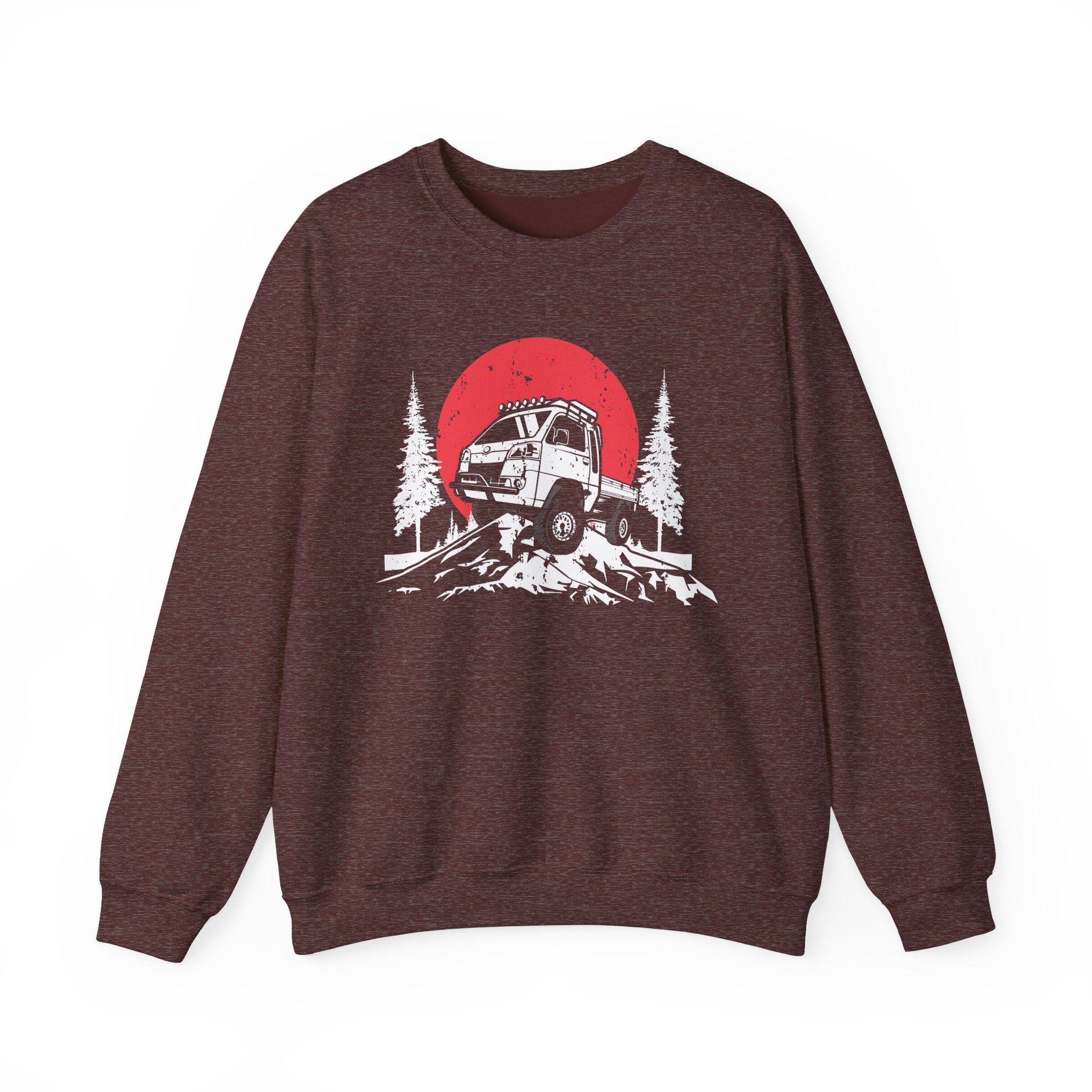 Kei Truck Mountain Crewneck Sweatshirt