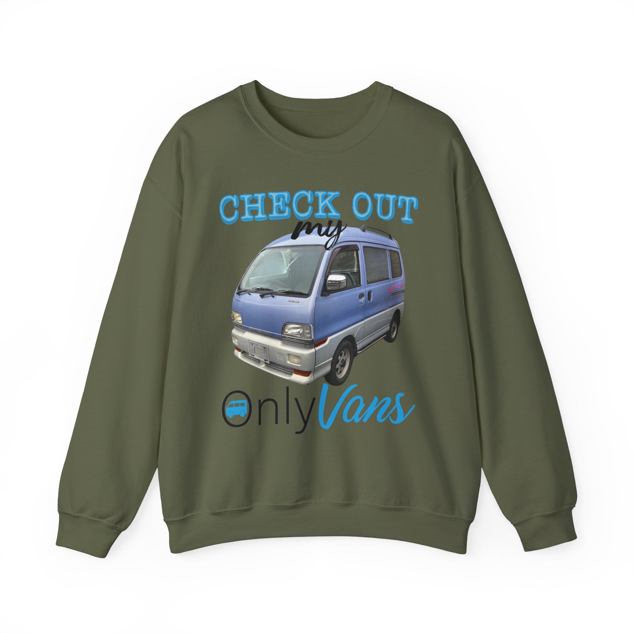 Check Out My Only Kei Van TShirt Unisex Heavy Blend™ Crewneck Sweatshirt