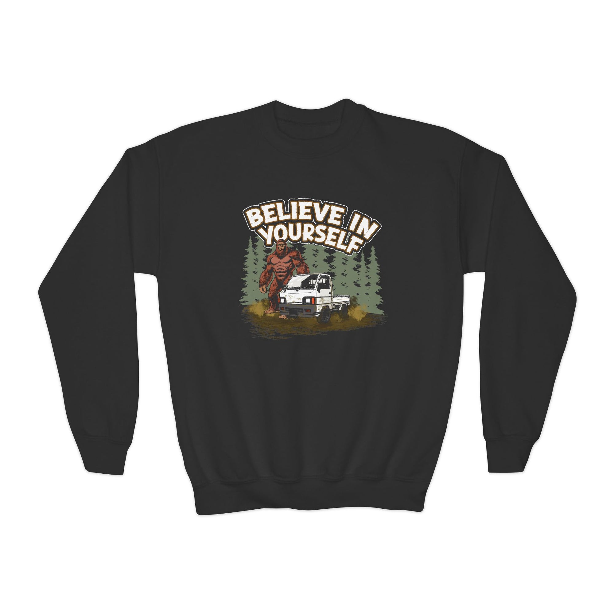 Sasquatch Youth Crewneck Kei Truck Sweatshirt