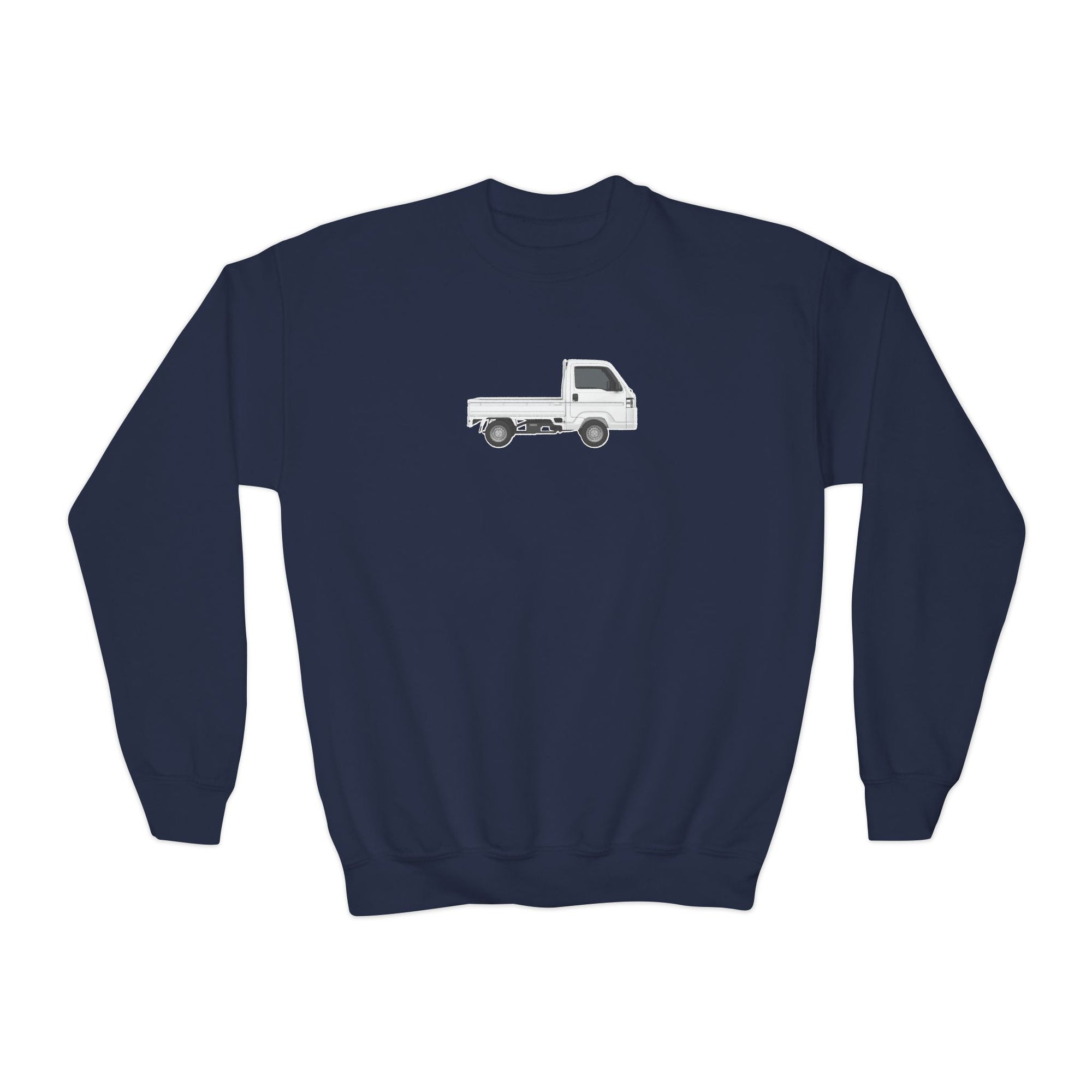 Kids Kei Truck Crewneck Sweatshirt