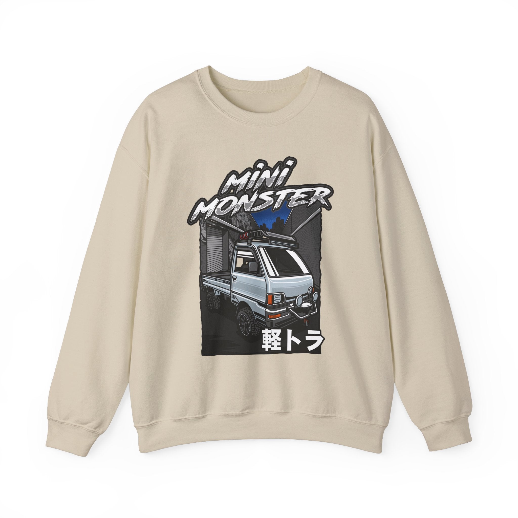 Mini Monster Truck Heavy Blend™ Crewneck Sweatshirt