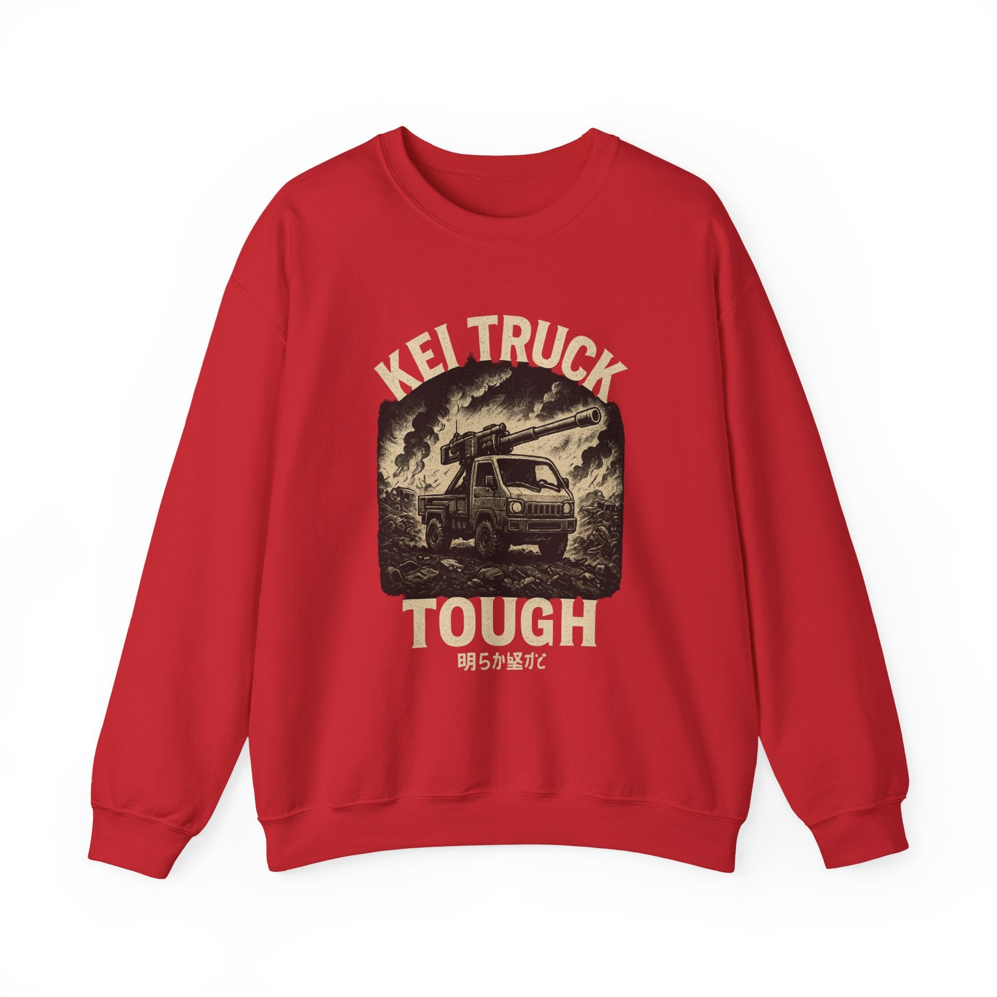 Kei Truck Tough Vintage Off-Road Graphic Heavy Blend™ Crewneck Sweatshirt