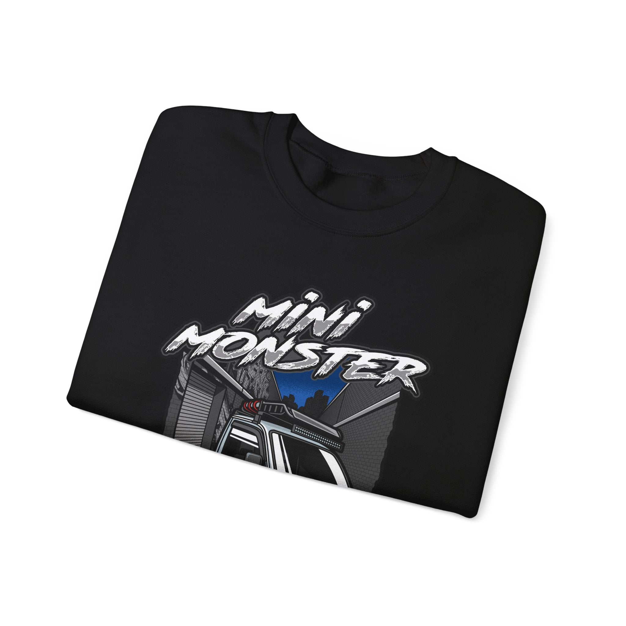 Mini Monster Truck Heavy Blend™ Crewneck Sweatshirt