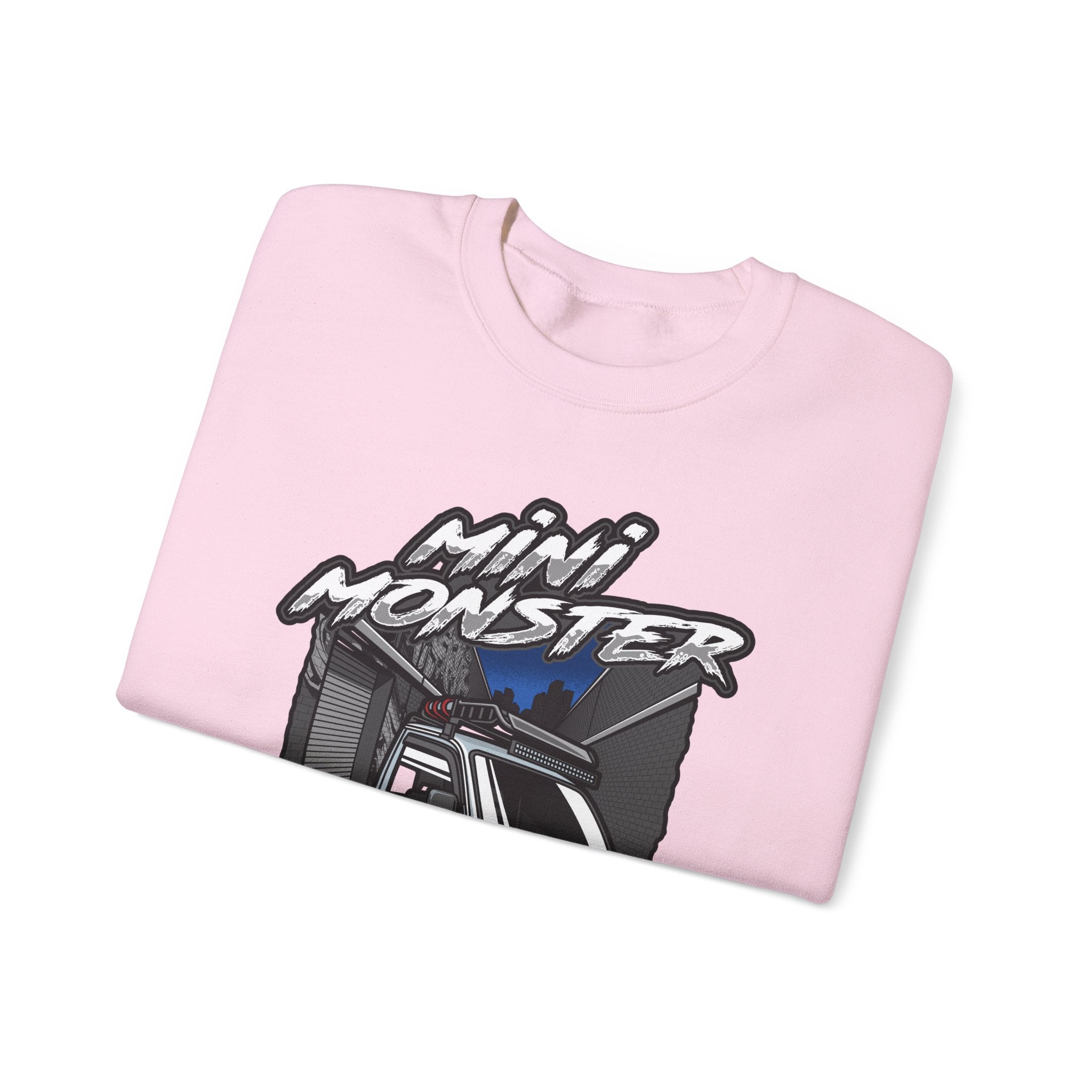 Mini Monster Truck Heavy Blend™ Crewneck Sweatshirt