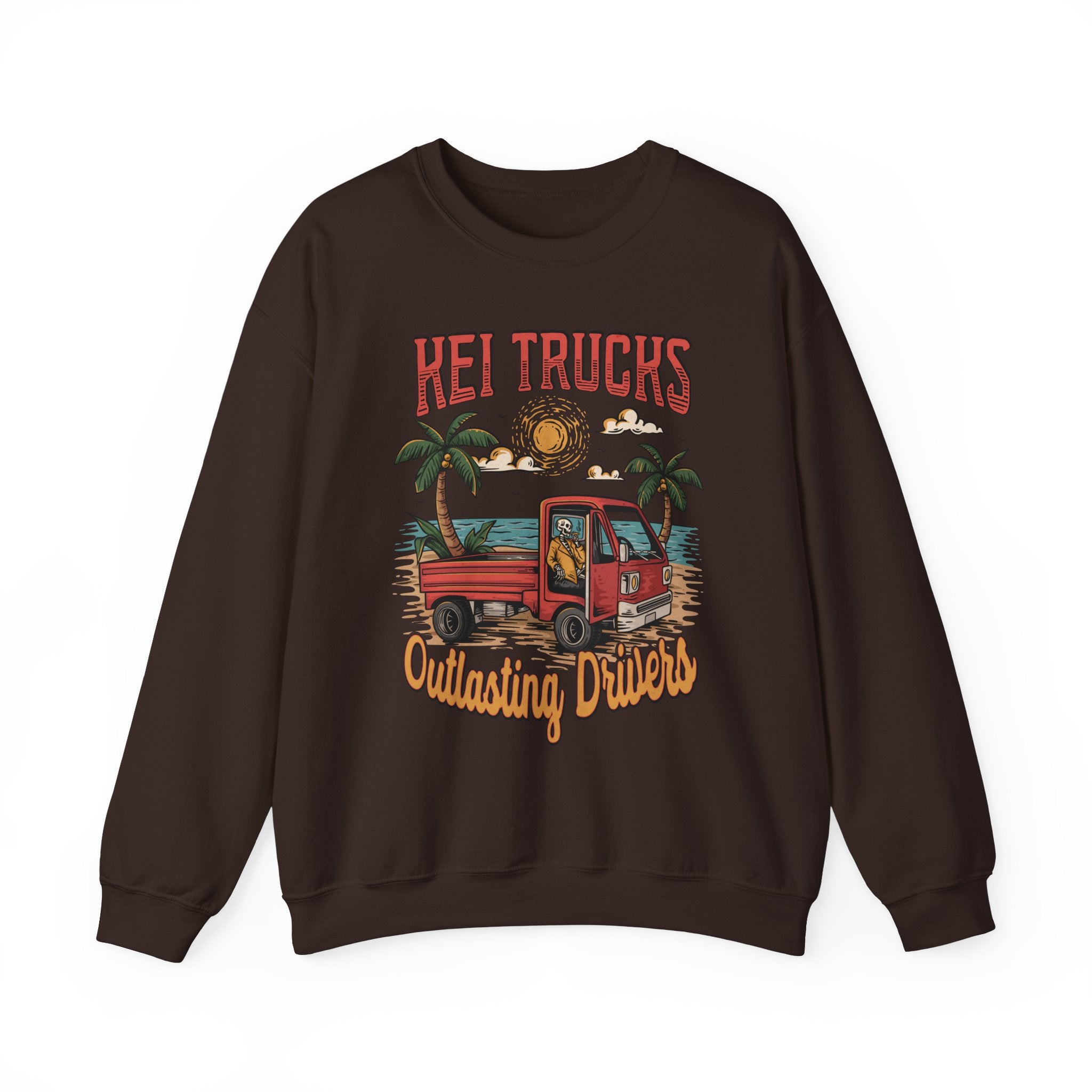 Outlasting Drivers Kei Truck Heavy Blend™ Crewneck Sweatshirt