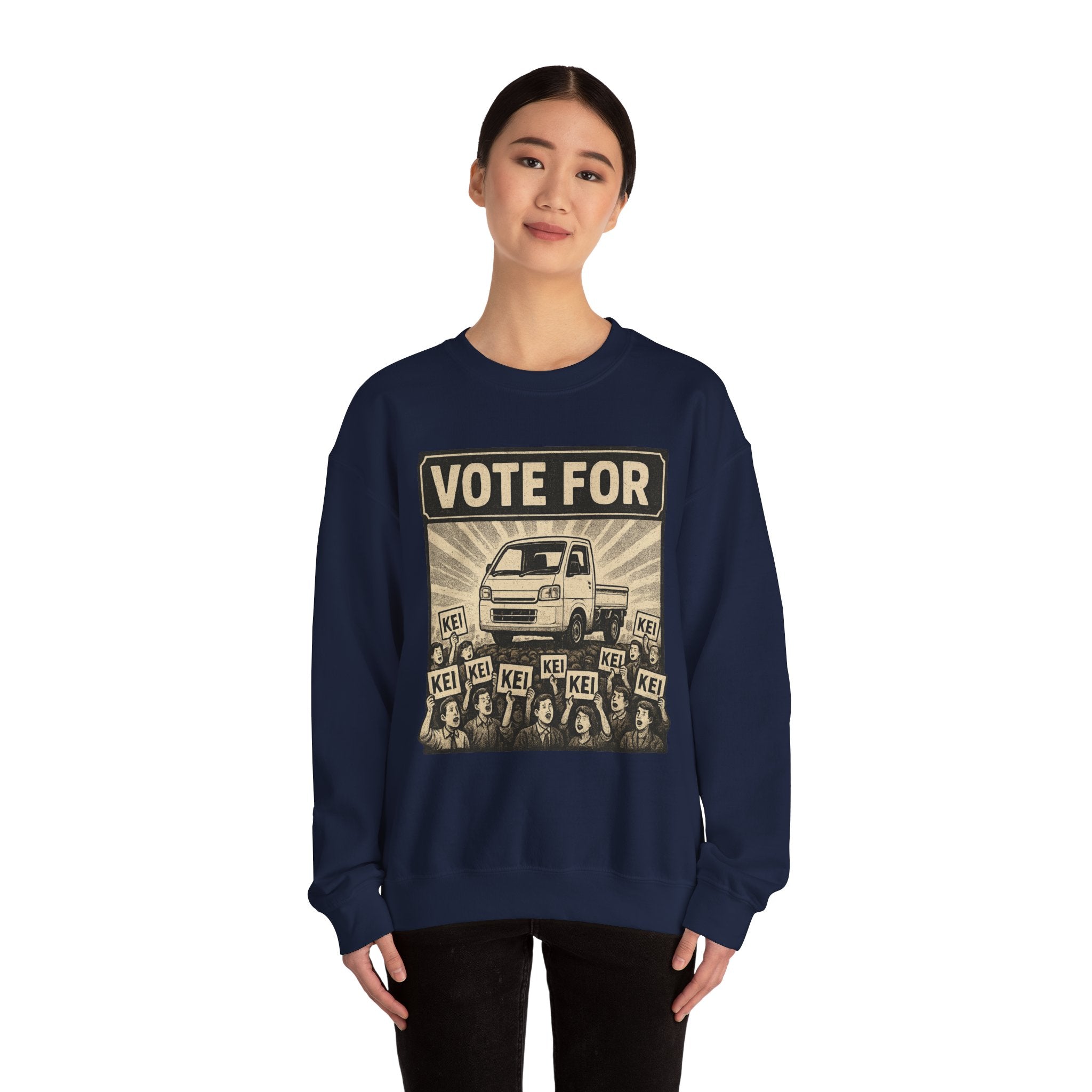 Vote For Kei Trucks Heavy Blend™ Crewneck Sweatshirt