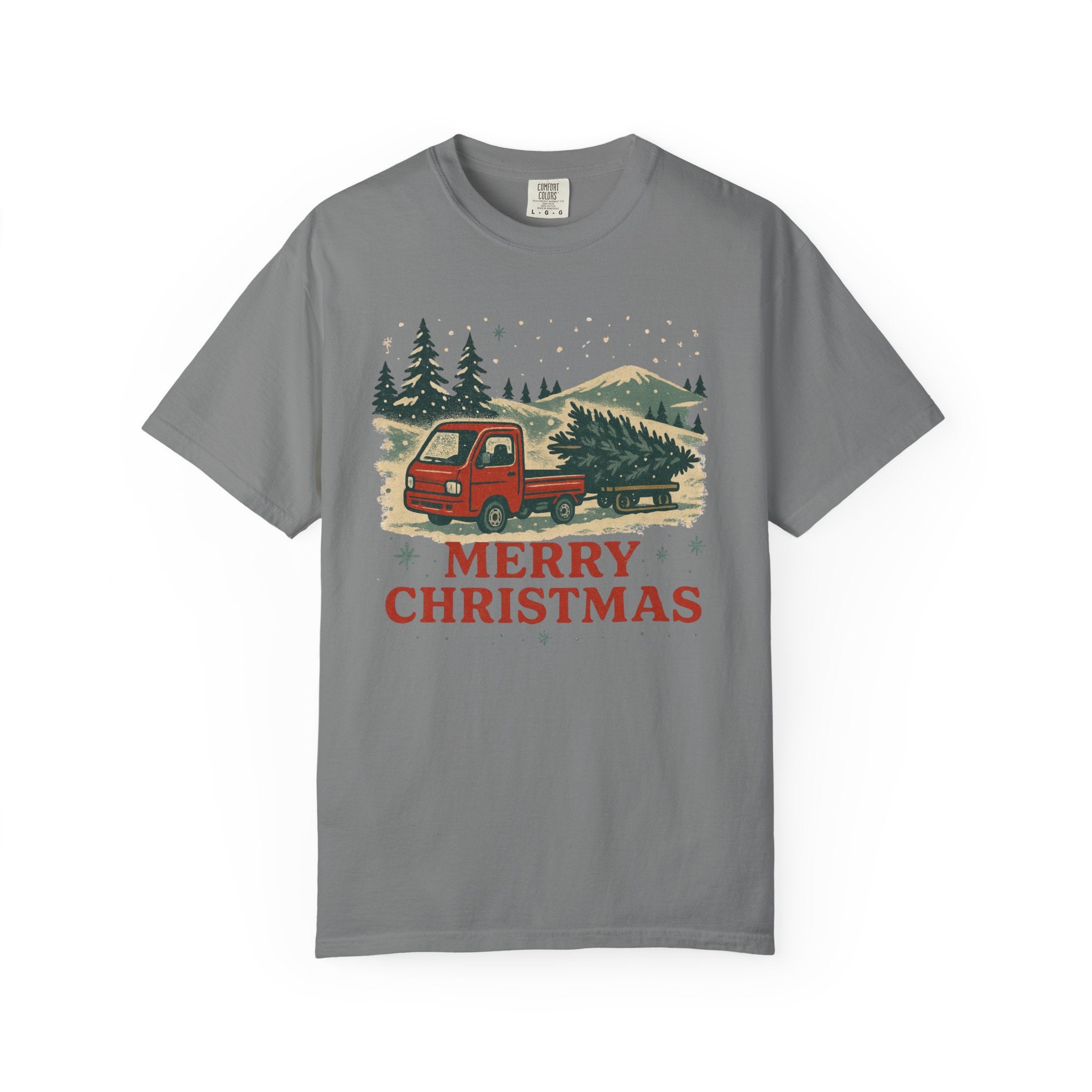 Merry Christmas Vintage Kei Truck T-Shirt