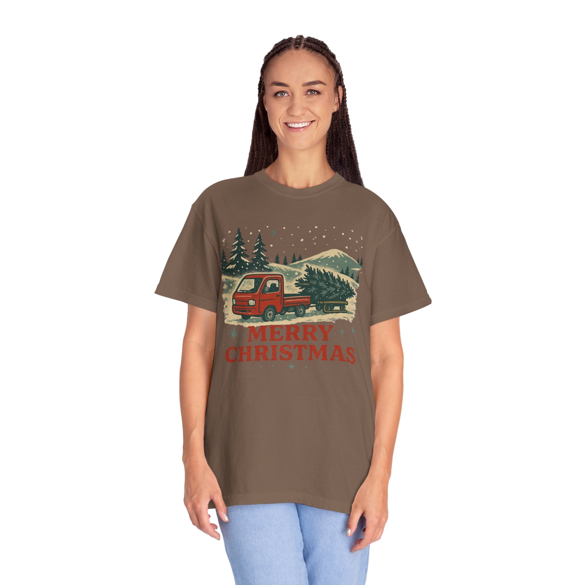 Merry Christmas Vintage Kei Truck T-Shirt