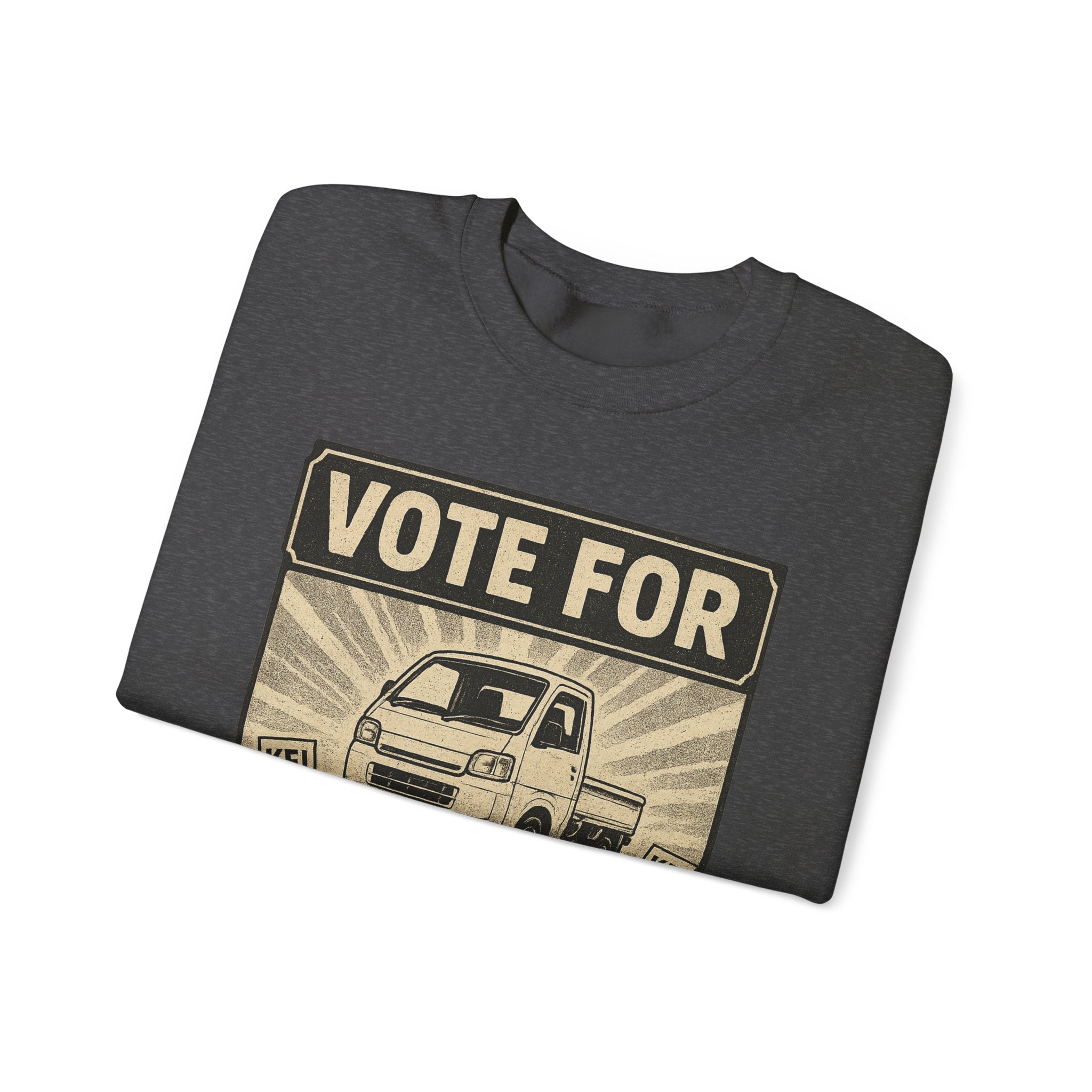 Vote For Kei Trucks Heavy Blend™ Crewneck Sweatshirt