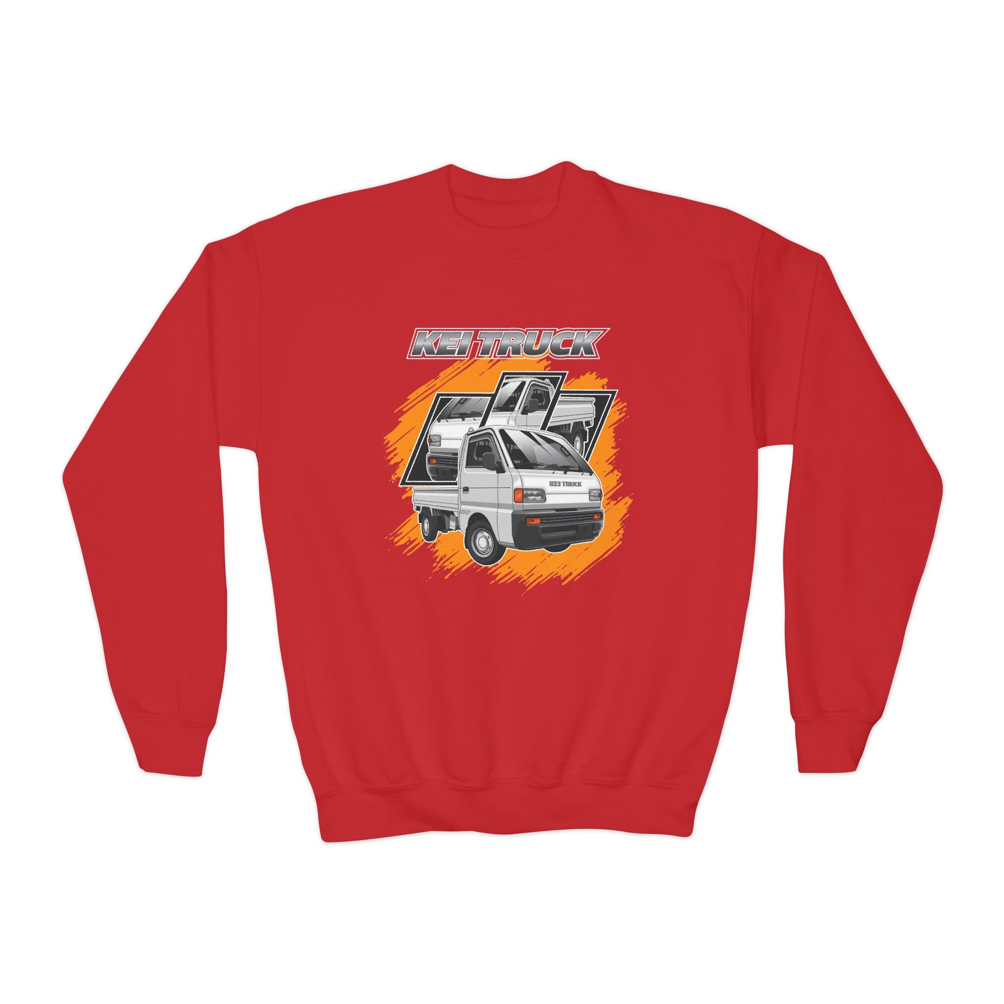 Kids Kei Truck Crewneck Sweatshirt