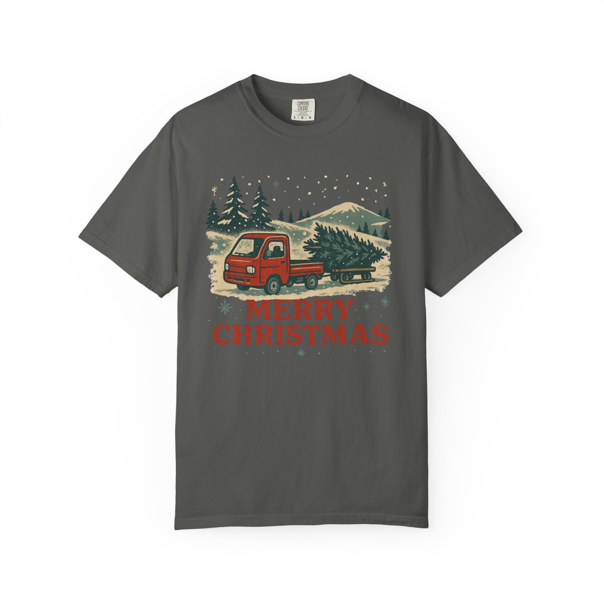 Merry Christmas Vintage Kei Truck T-Shirt