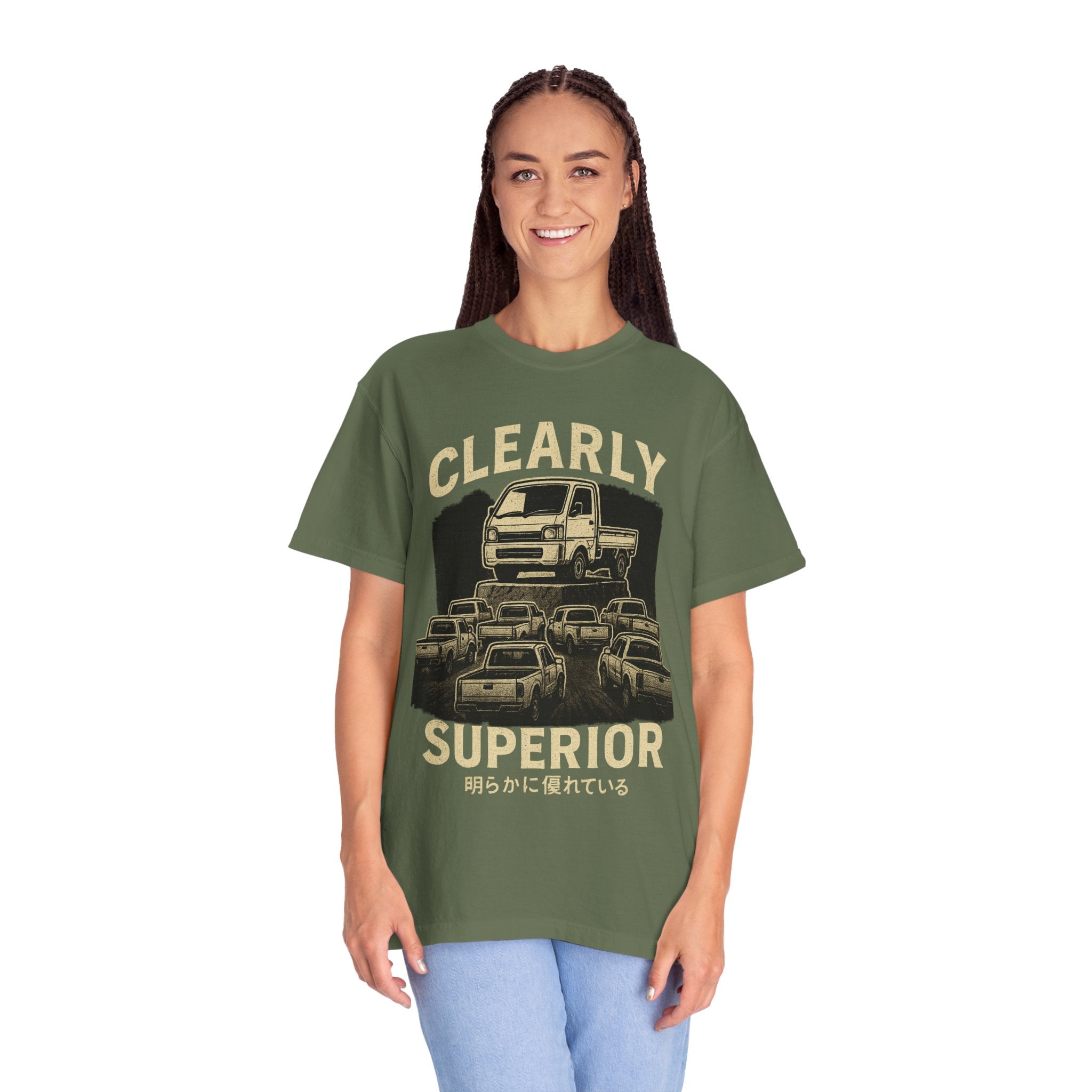 Clearly Superior Kei Truck T-Shirt — Retro Car Crew Graphic Tee