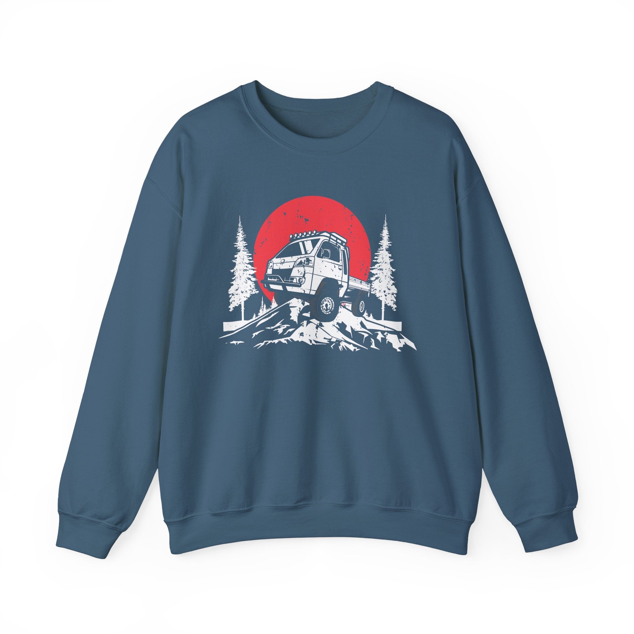 Kei Truck Mountain Crewneck Sweatshirt