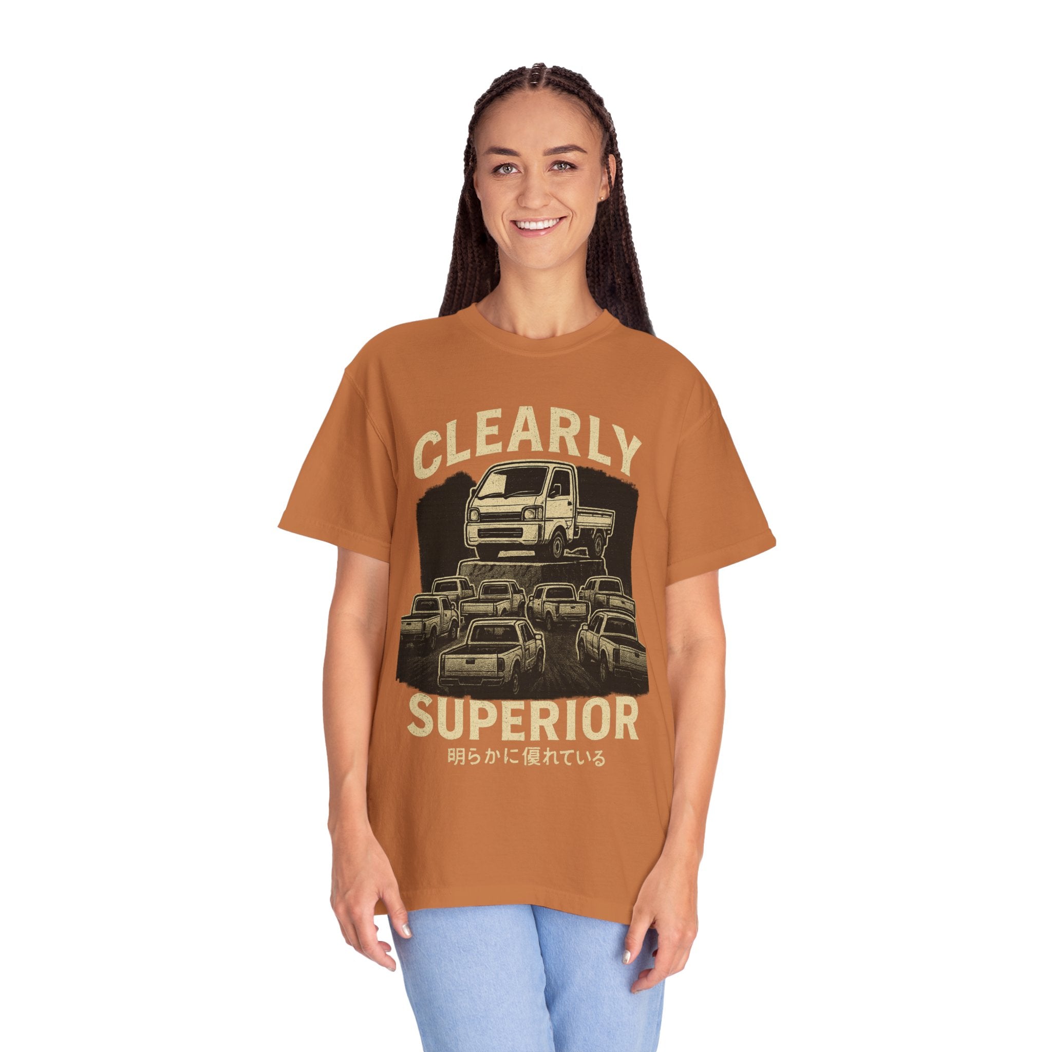Clearly Superior Kei Truck T-Shirt — Retro Car Crew Graphic Tee