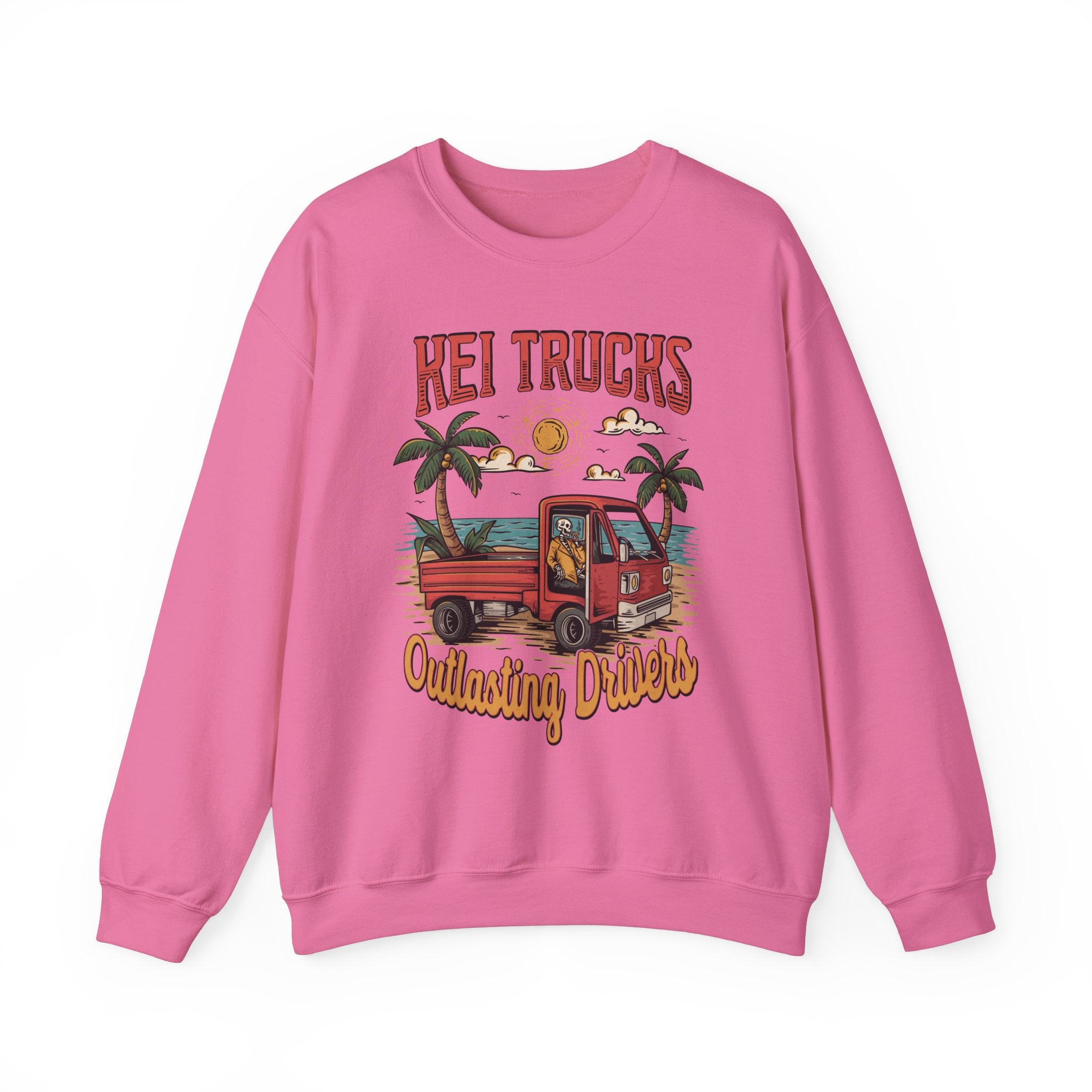 Outlasting Drivers Kei Truck Heavy Blend™ Crewneck Sweatshirt