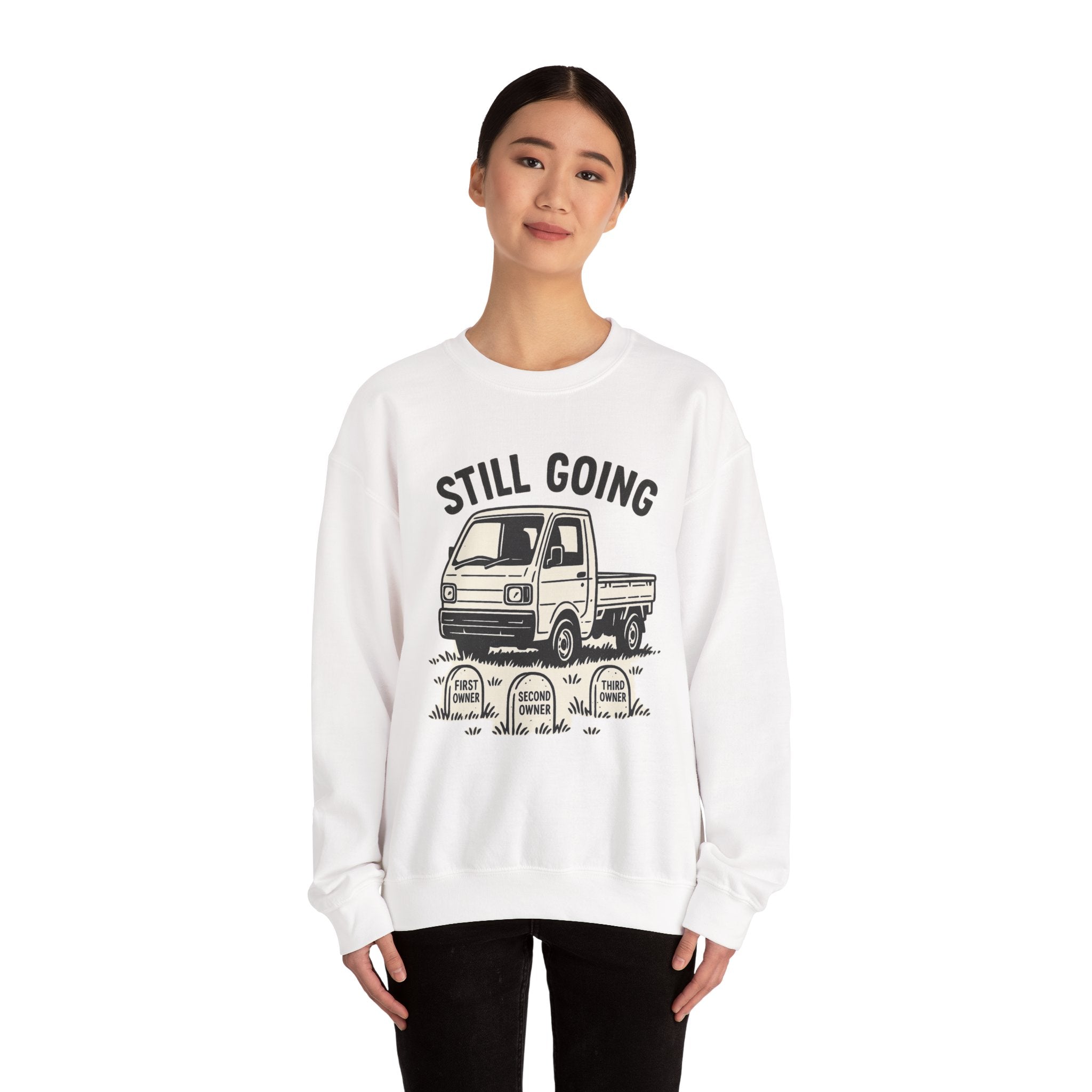 Still Going Kei Truck Heavy Blend™ Crewneck Sweatshirt