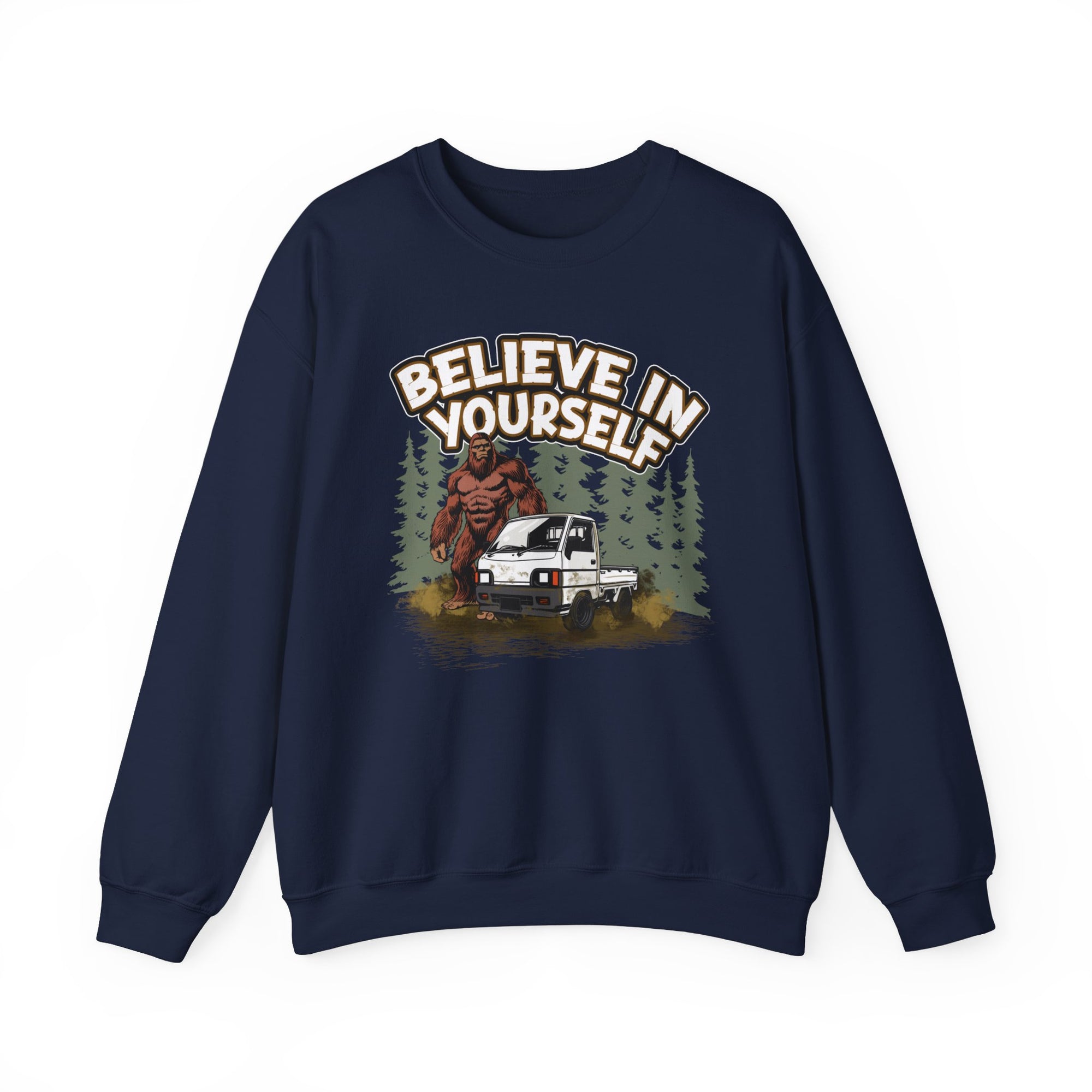 Sasquatch Kei Truck Crewneck Sweatshirt