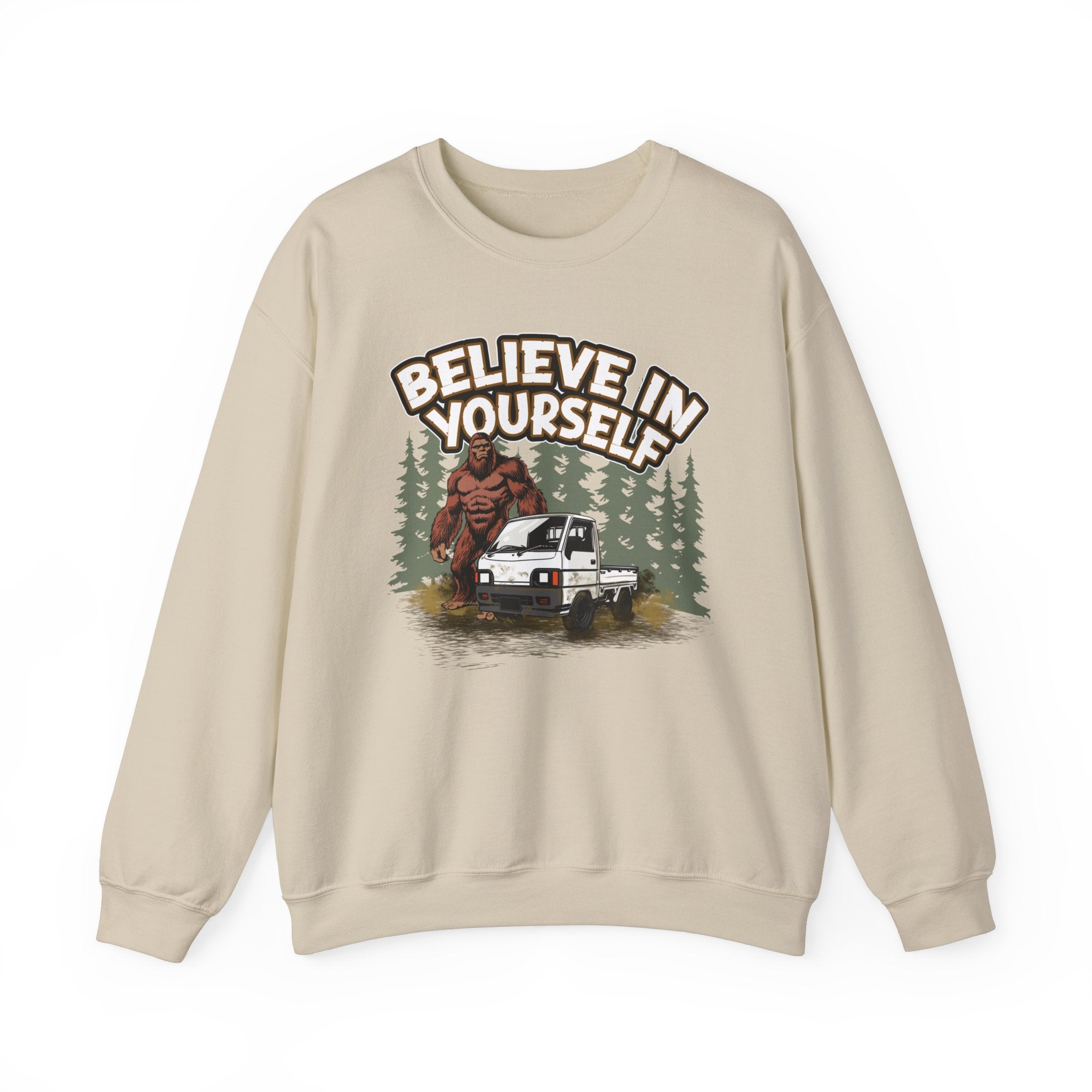 Sasquatch Kei Truck Crewneck Sweatshirt