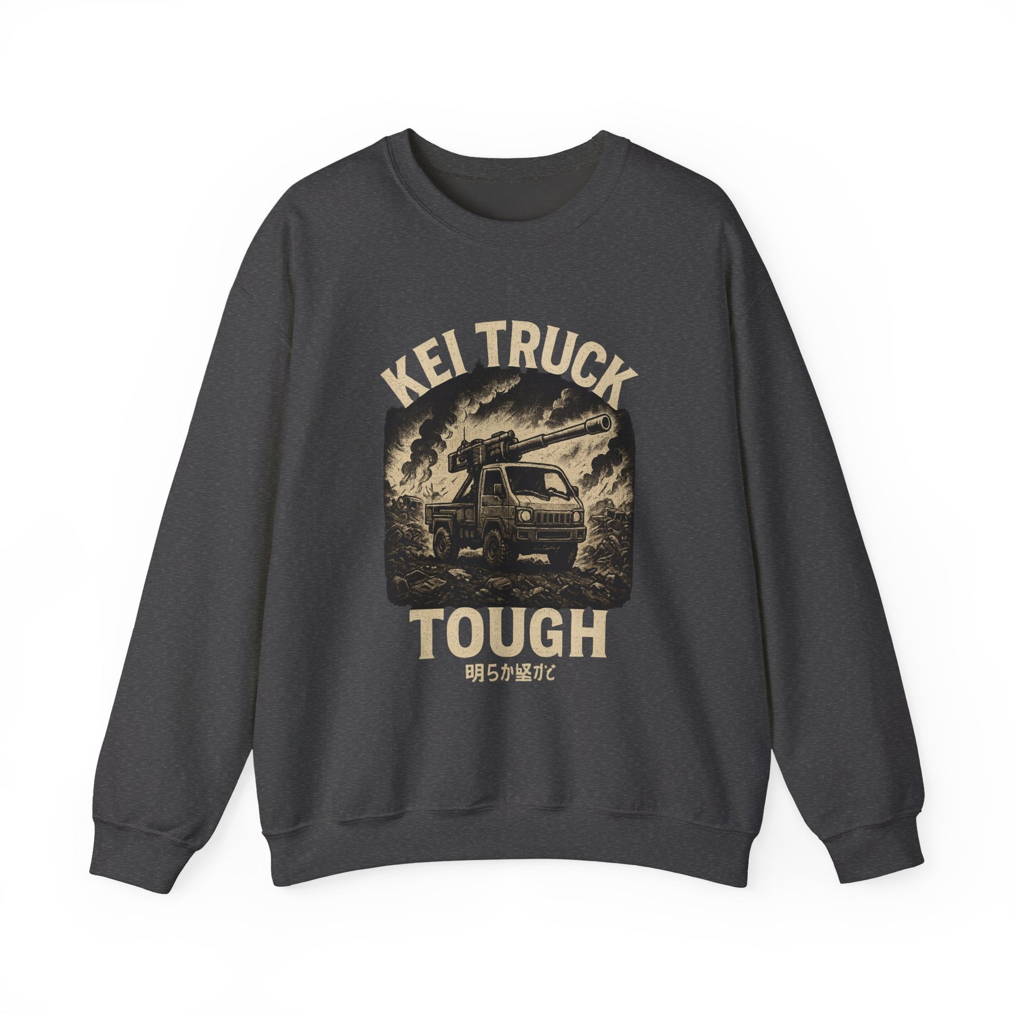 Kei Truck Tough Vintage Off-Road Graphic Heavy Blend™ Crewneck Sweatshirt