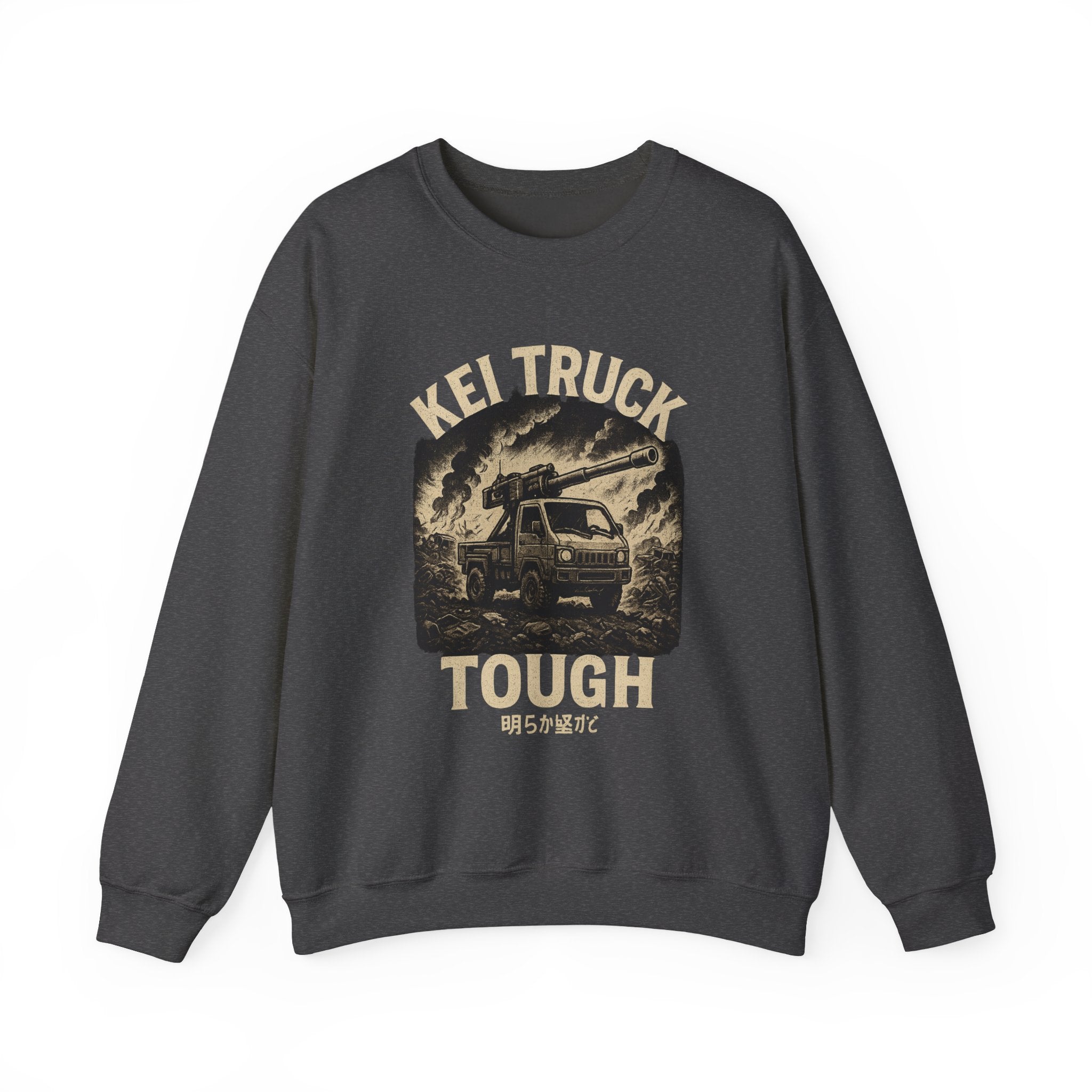 Kei Truck Tough Vintage Off-Road Graphic Heavy Blend™ Crewneck Sweatshirt