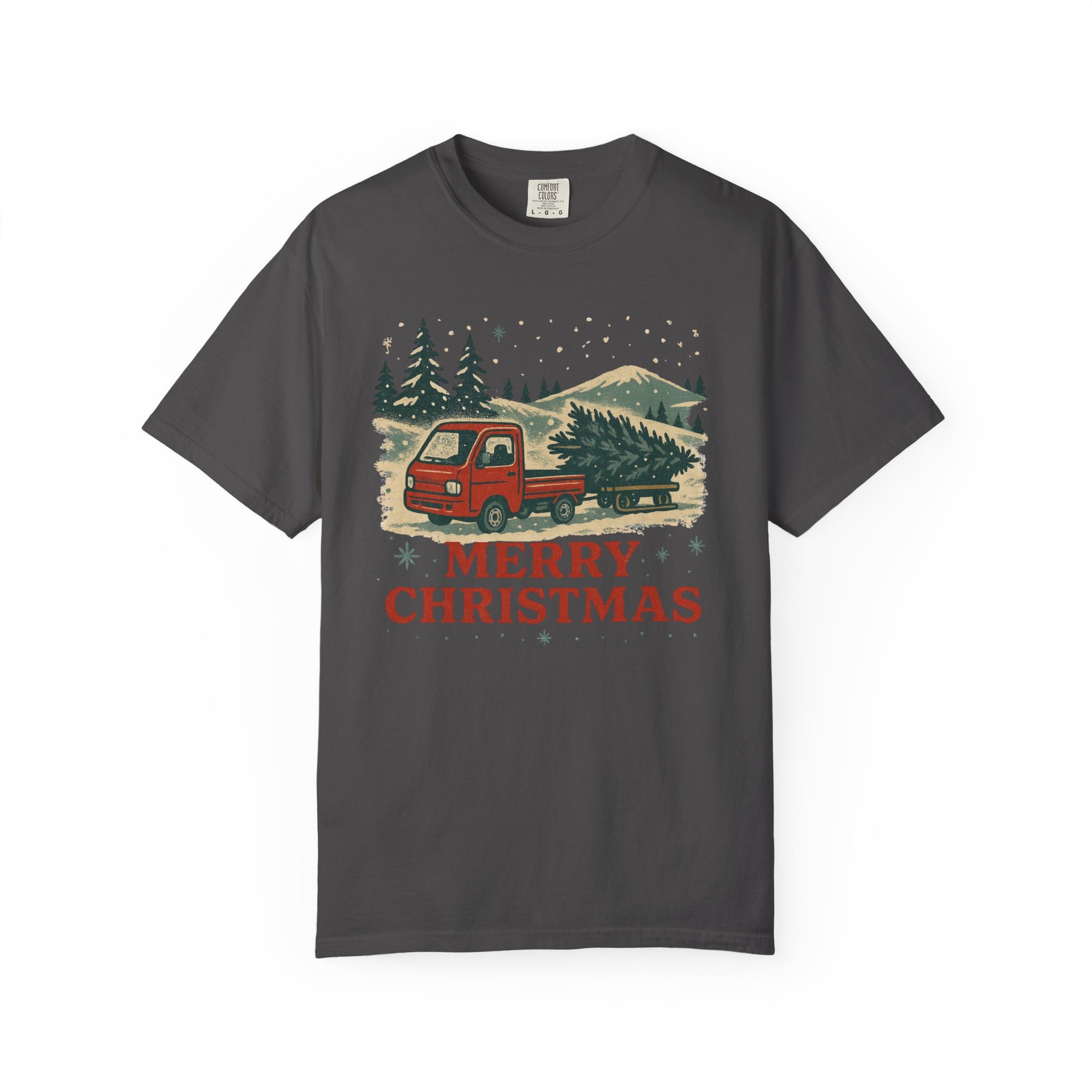 Merry Christmas Vintage Kei Truck T-Shirt