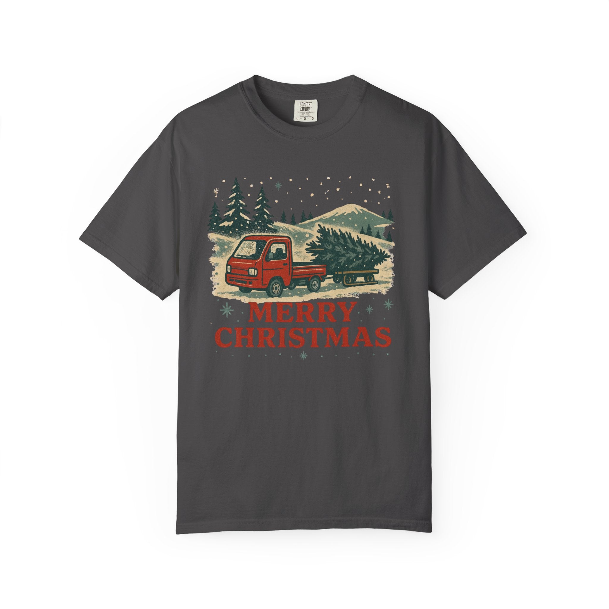 Merry Christmas Vintage Kei Truck T-Shirt