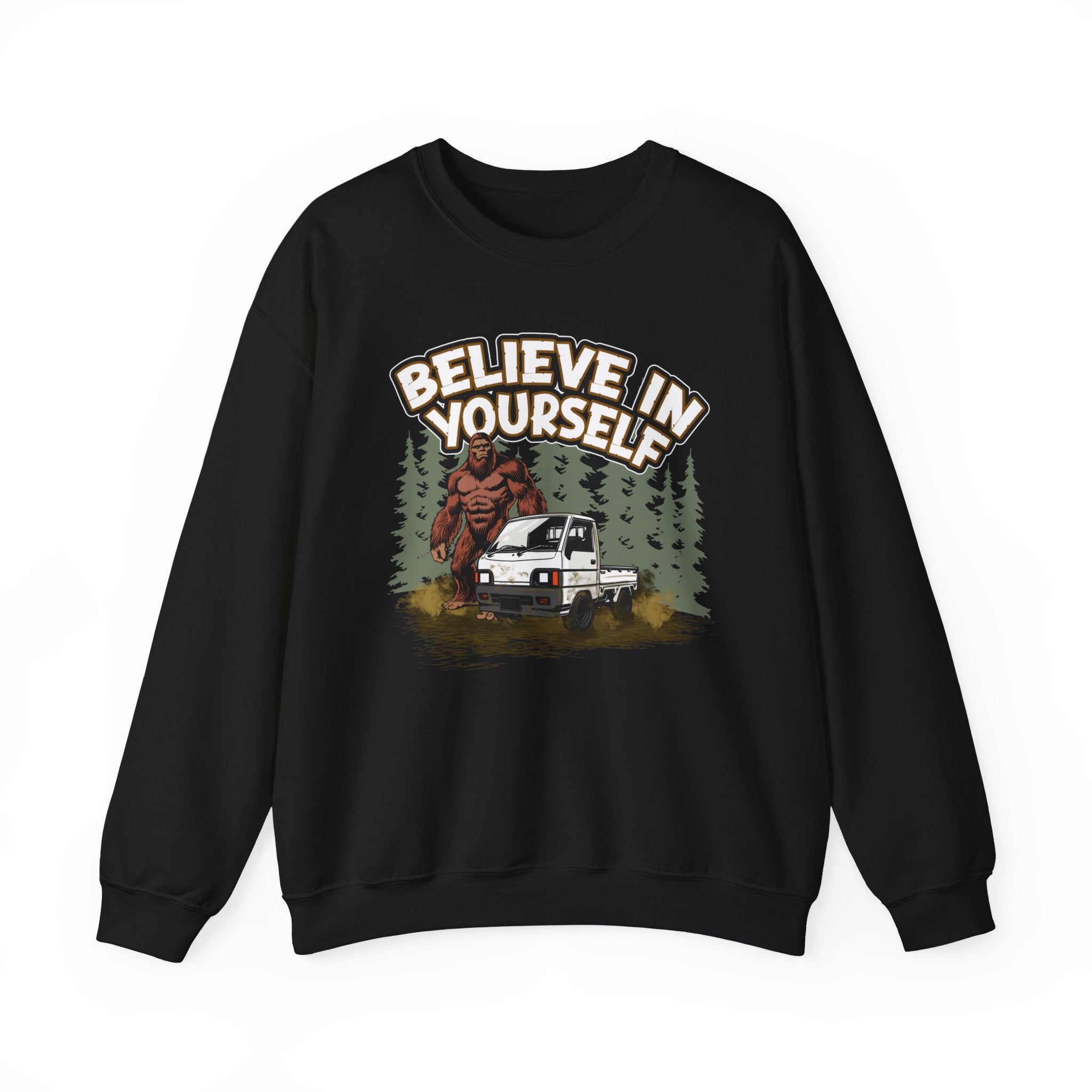 Sasquatch Kei Truck Crewneck Sweatshirt