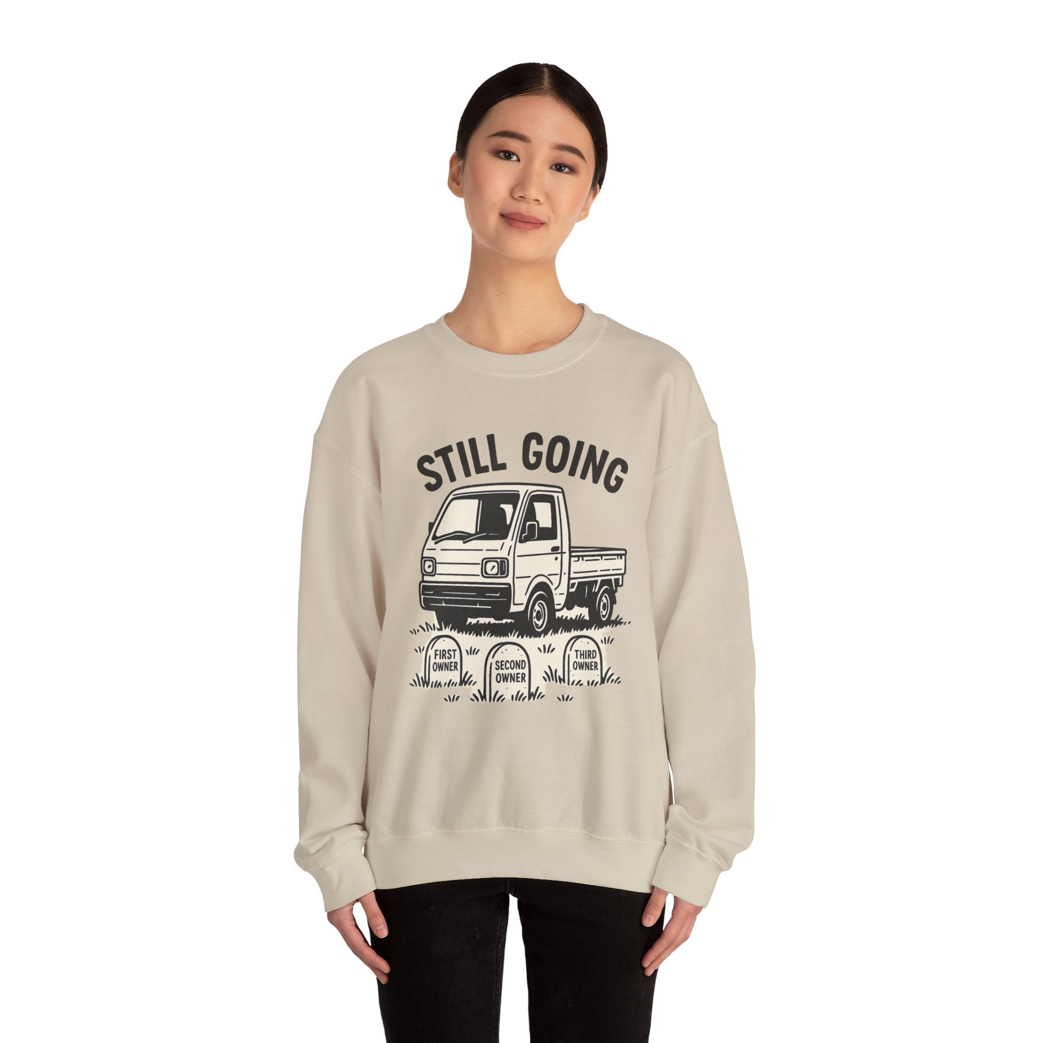 Still Going Kei Truck Heavy Blend™ Crewneck Sweatshirt