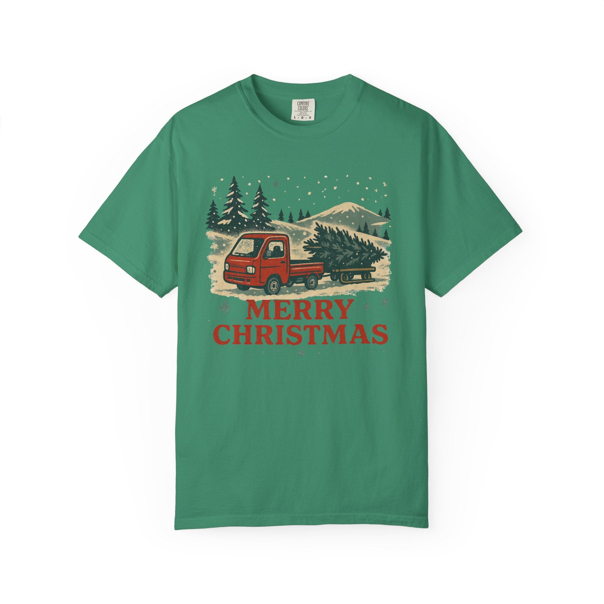 Merry Christmas Vintage Kei Truck T-Shirt