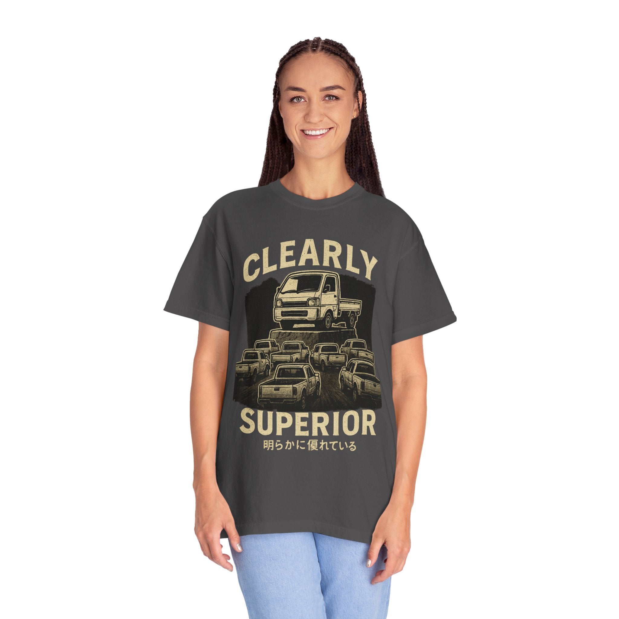 Clearly Superior Kei Truck T-Shirt — Retro Car Crew Graphic Tee