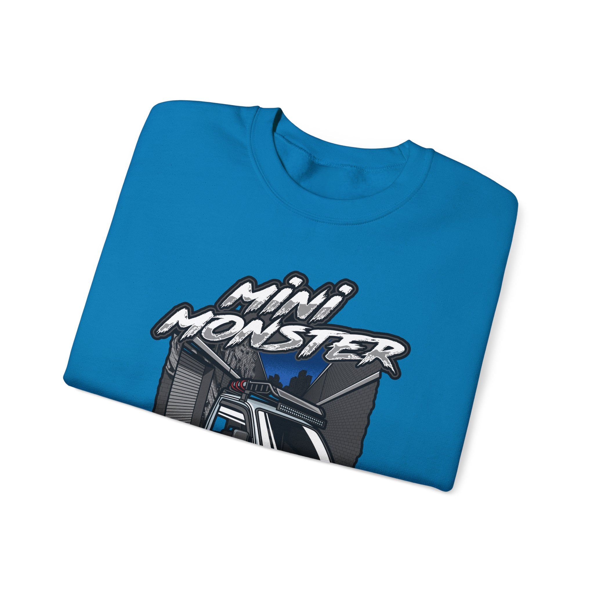 Mini Monster Truck Heavy Blend™ Crewneck Sweatshirt