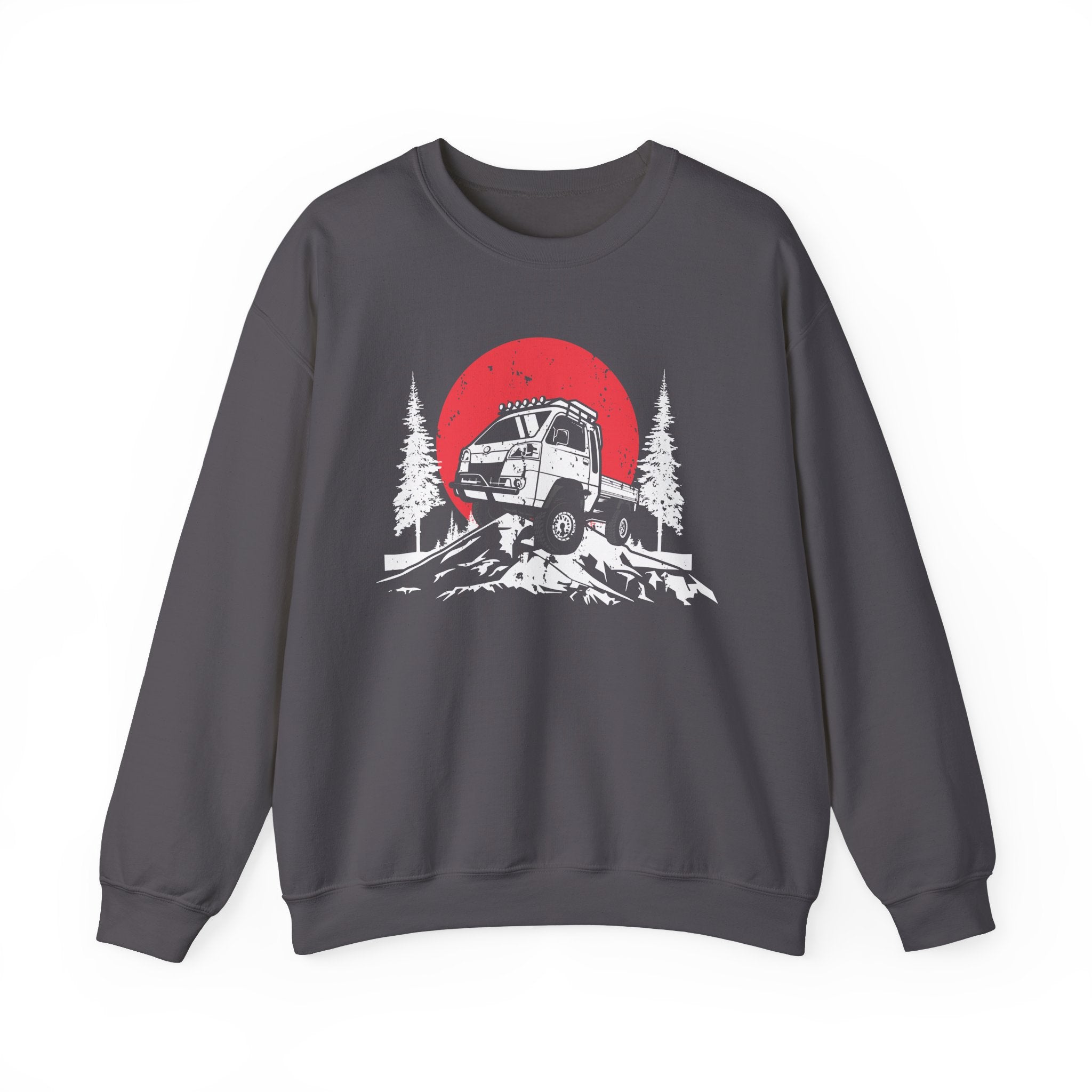 Kei Truck Mountain Crewneck Sweatshirt