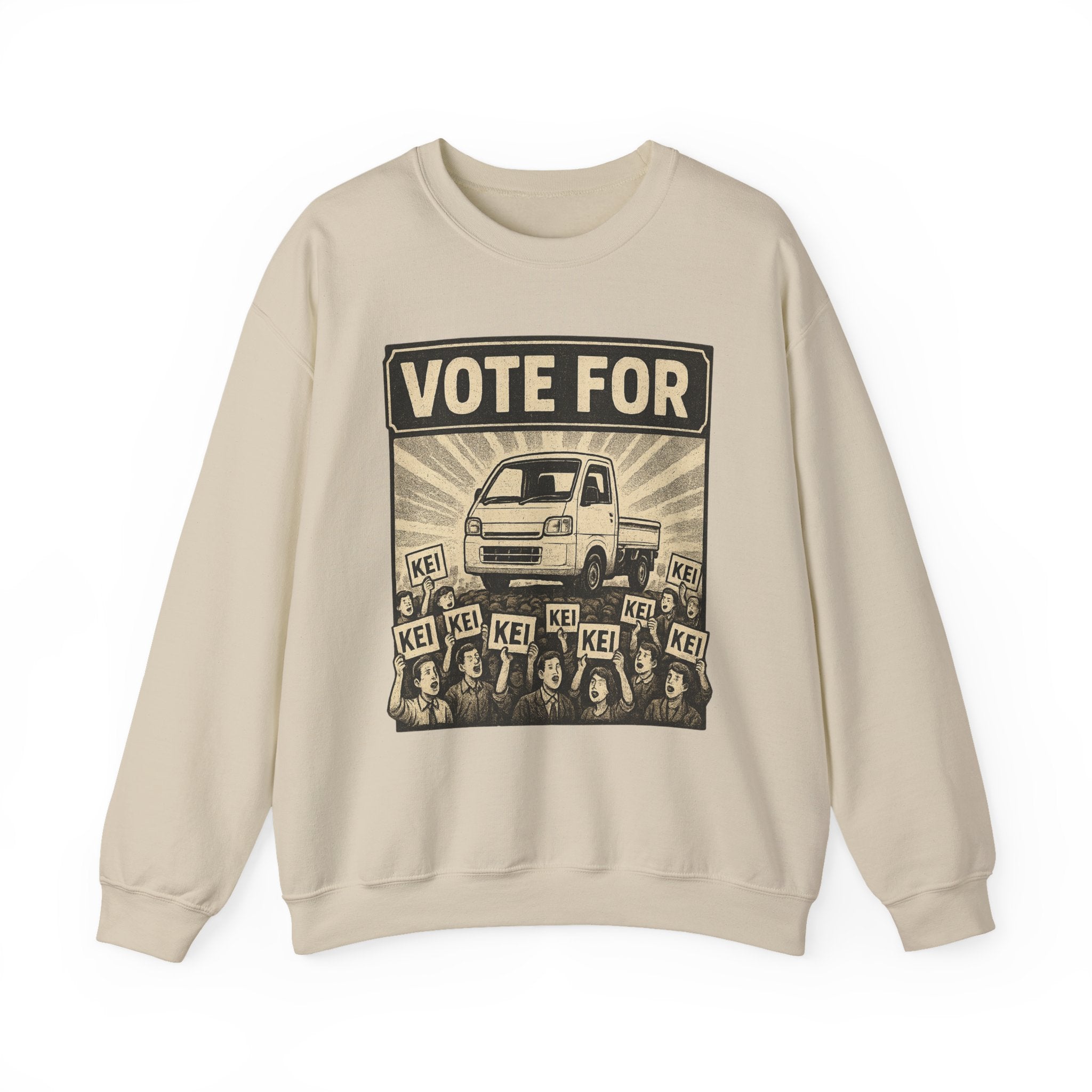 Vote For Kei Trucks Heavy Blend™ Crewneck Sweatshirt