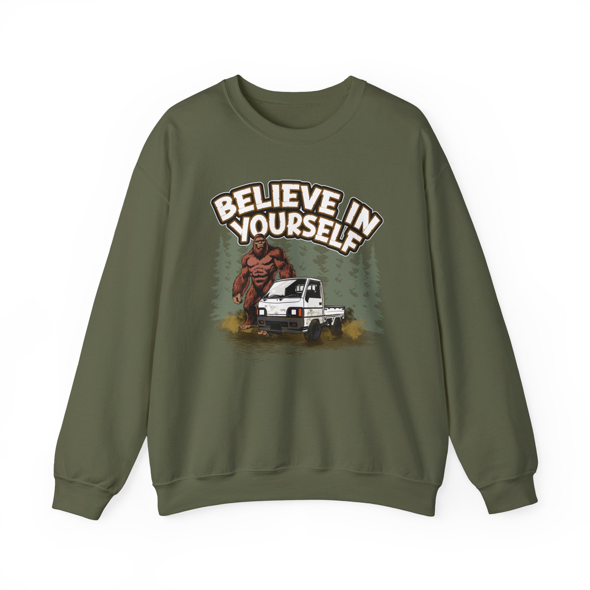 Sasquatch Kei Truck Crewneck Sweatshirt