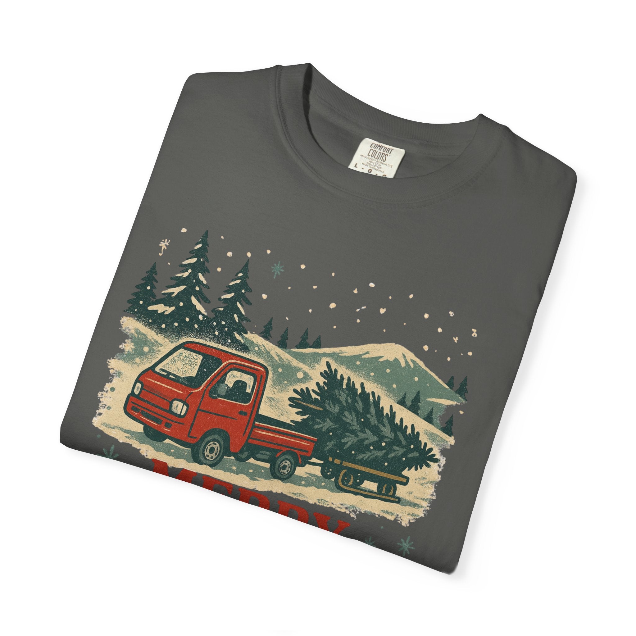 Merry Christmas Vintage Kei Truck T-Shirt