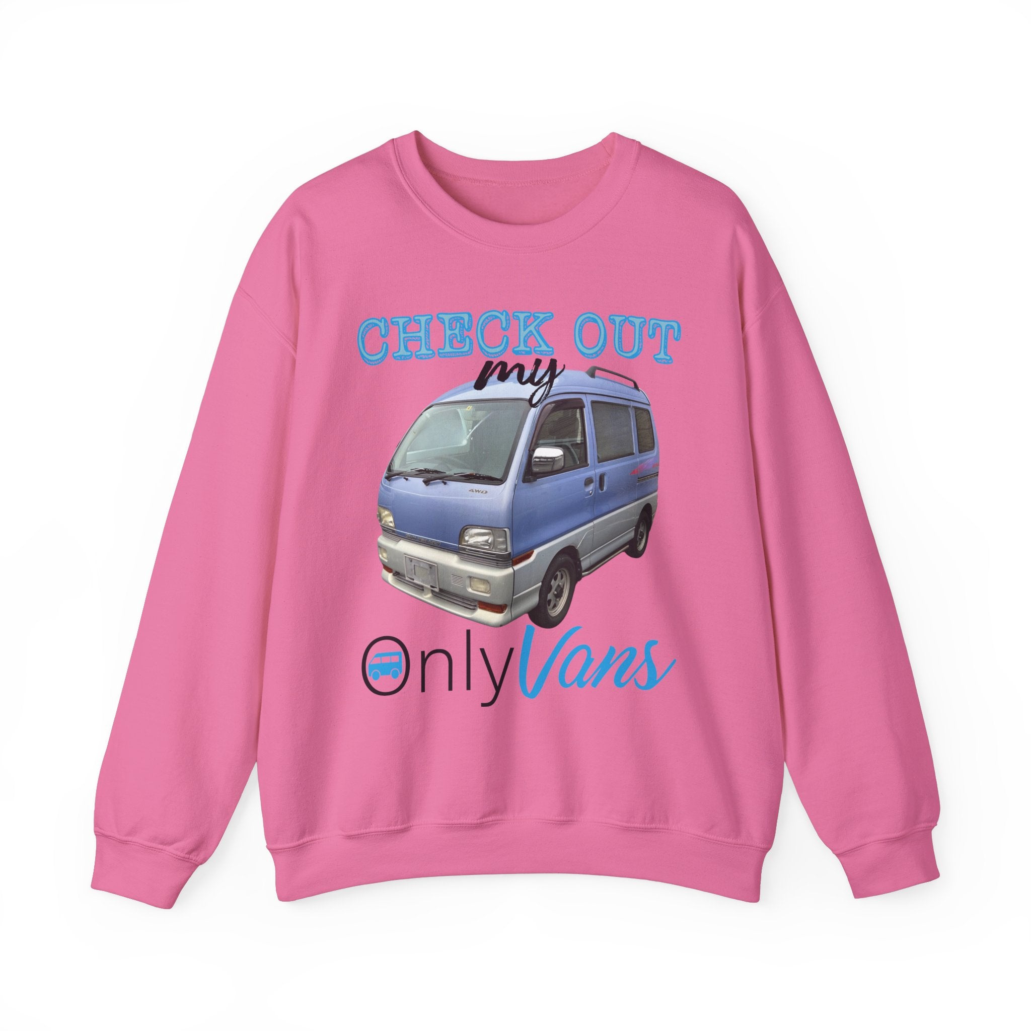 Check Out My Only Kei Van TShirt Unisex Heavy Blend™ Crewneck Sweatshirt