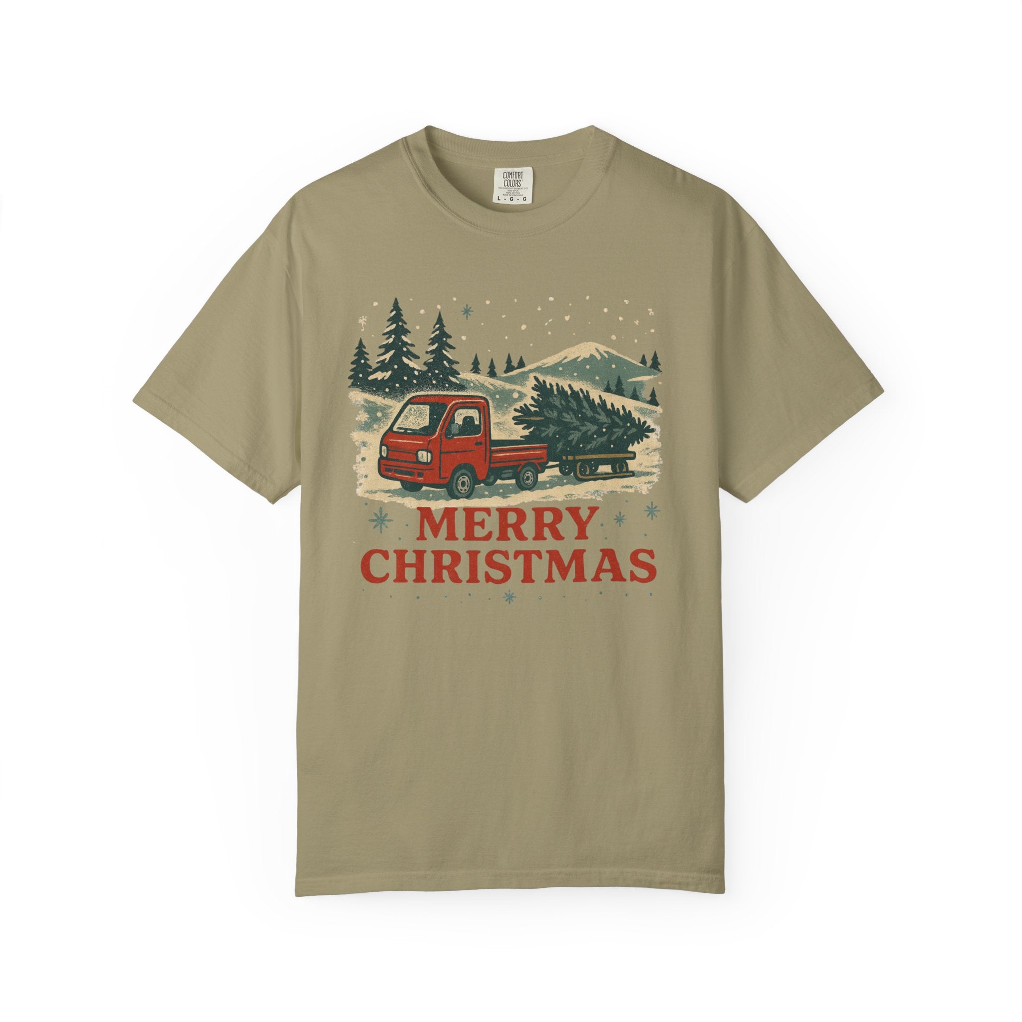 Merry Christmas Vintage Kei Truck T-Shirt